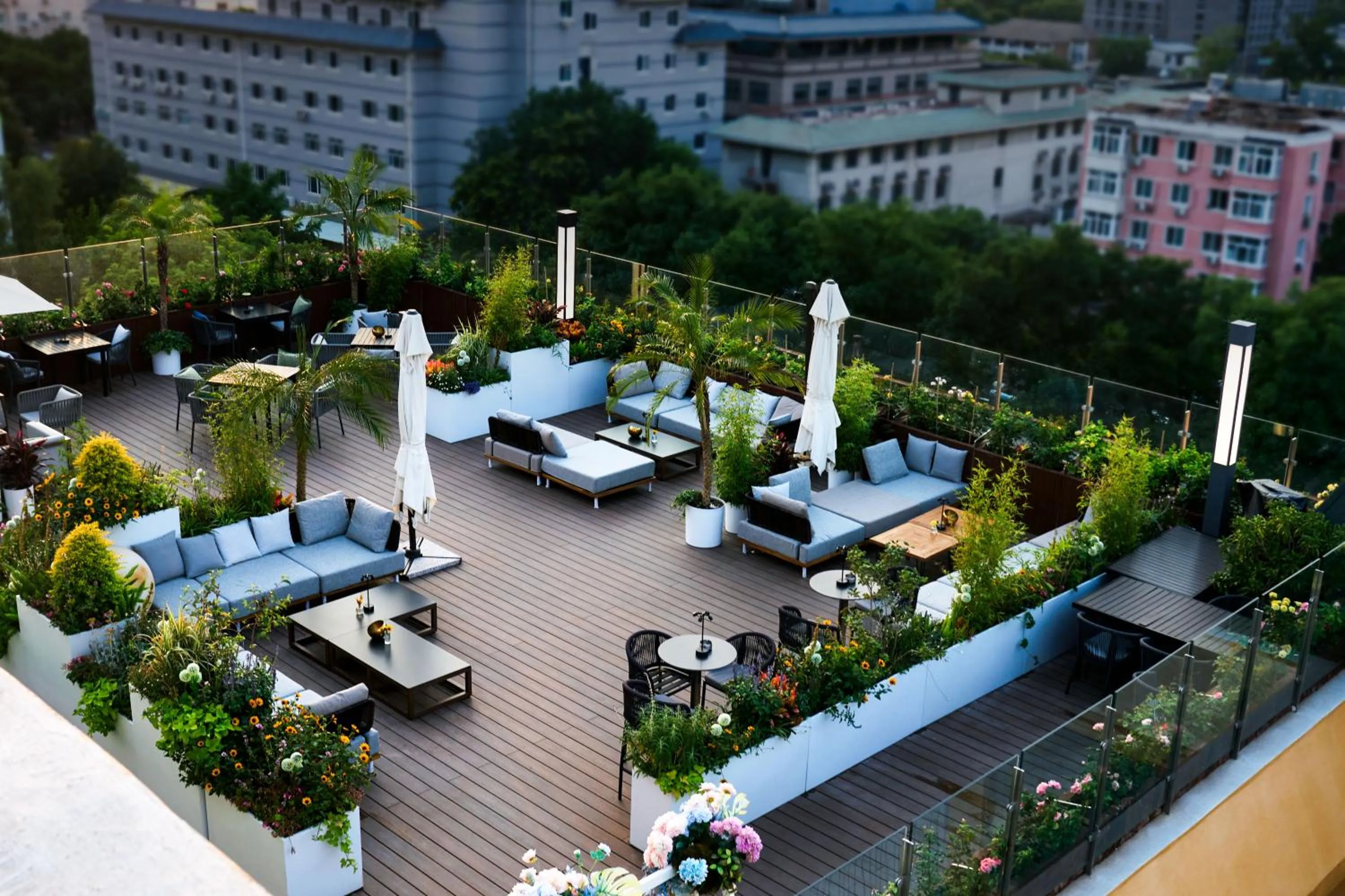 Balcony/Terrace in The Purple Horse Hotel Beijing