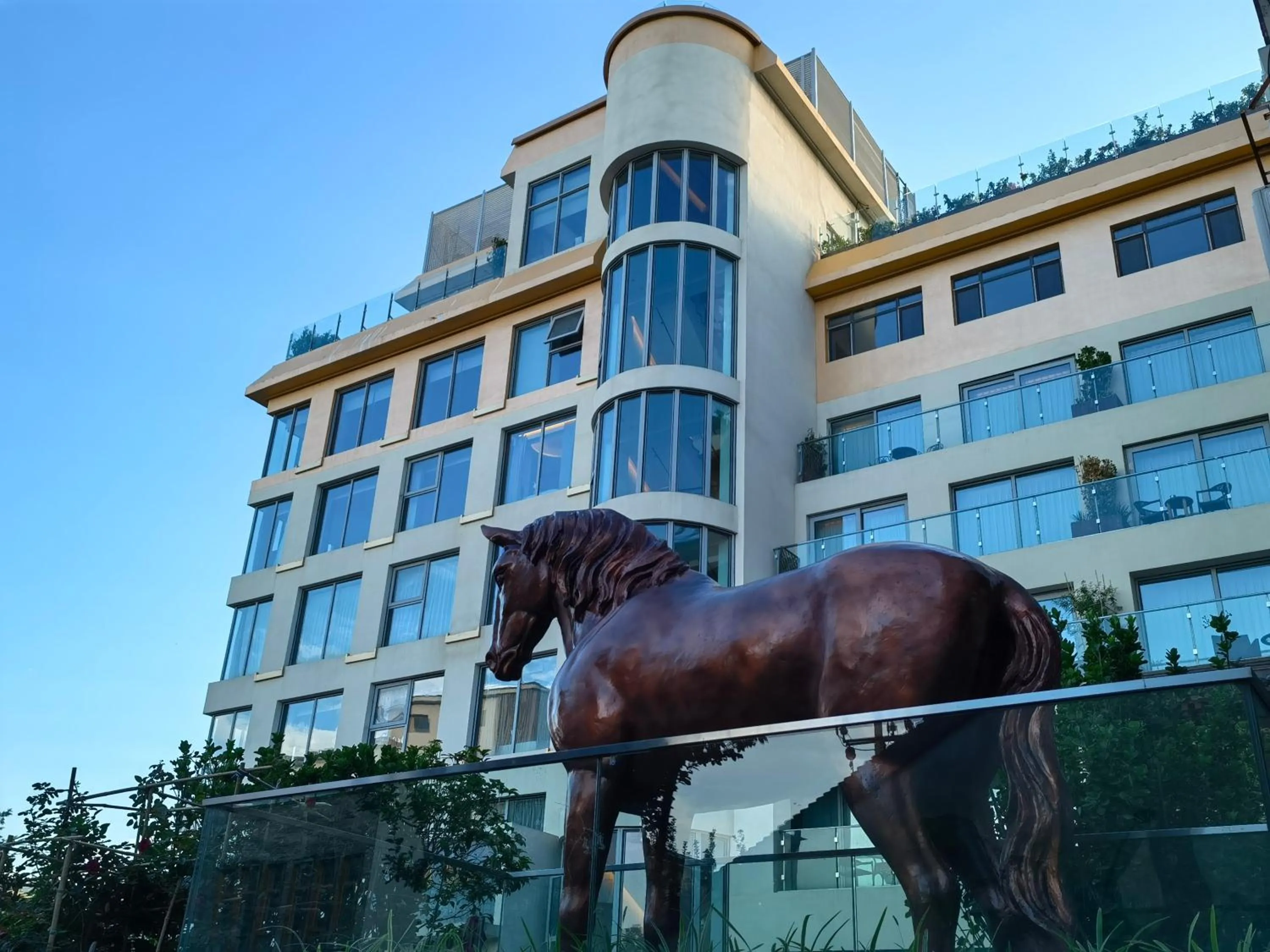 Property building in The Purple Horse Hotel Beijing