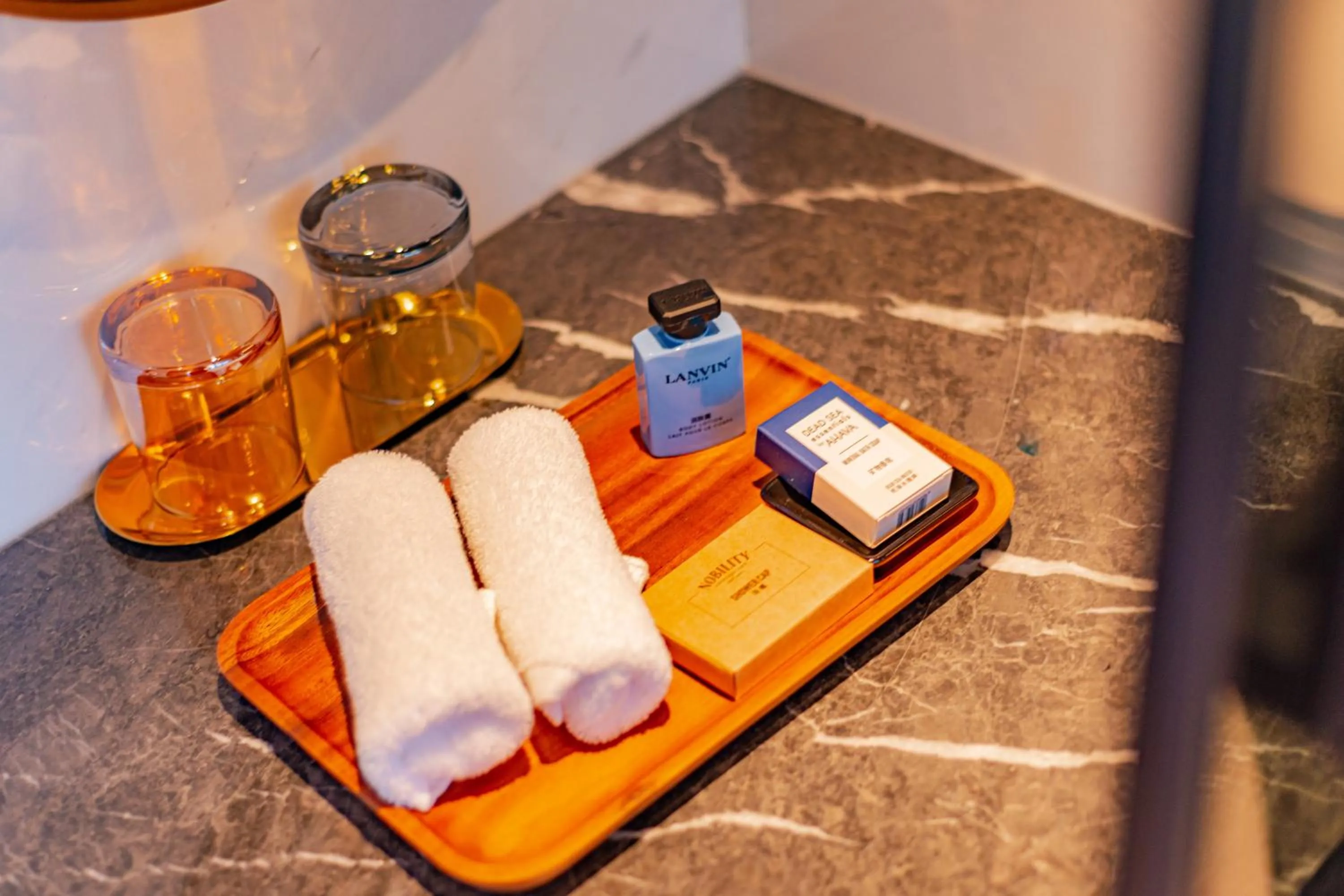 towels in The Purple Horse Hotel Beijing