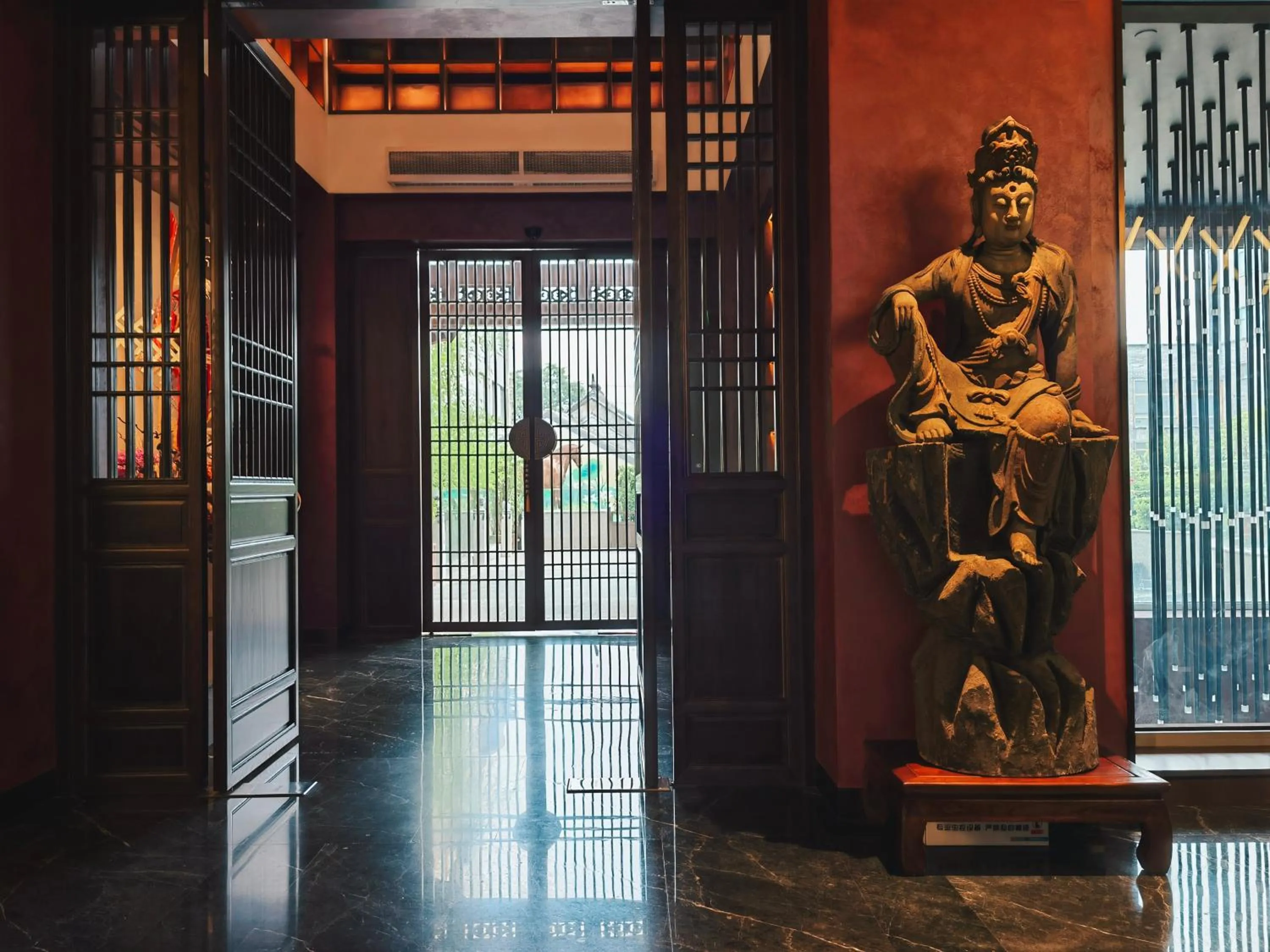 Lobby or reception in The Purple Horse Hotel Beijing