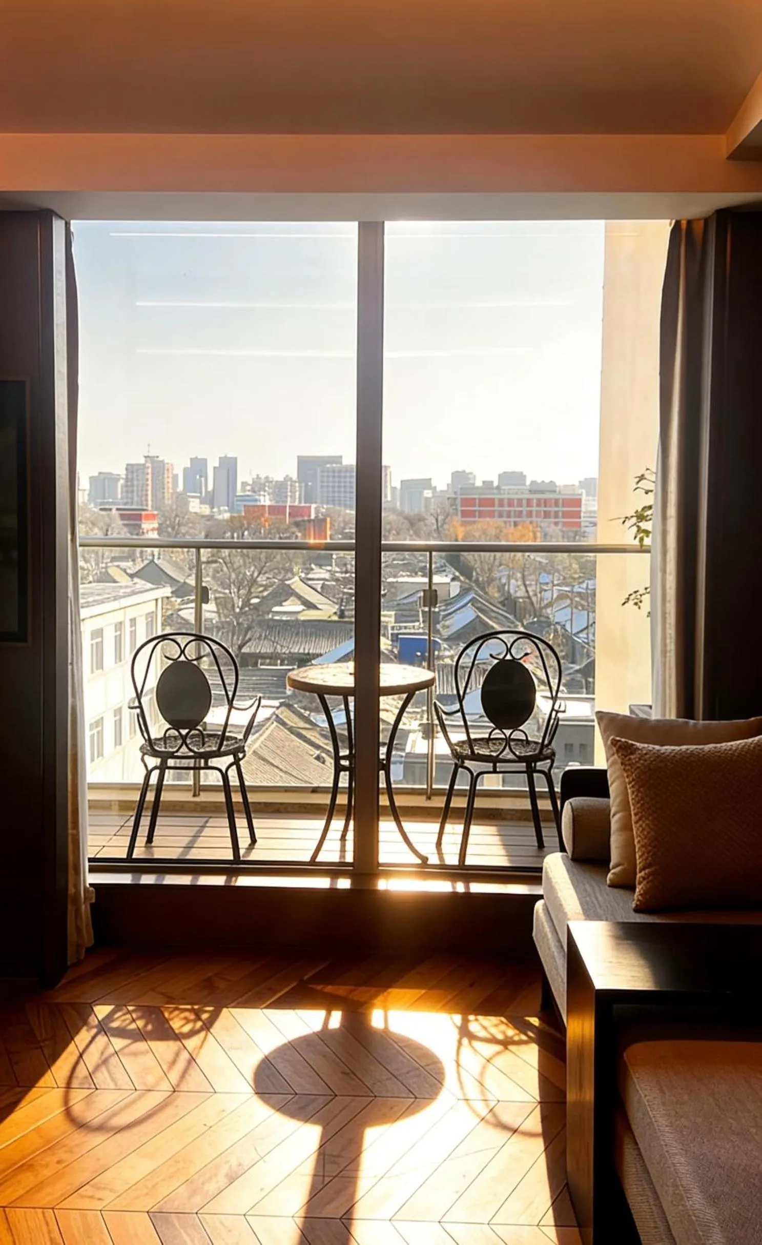 Balcony/Terrace in The Purple Horse Hotel Beijing