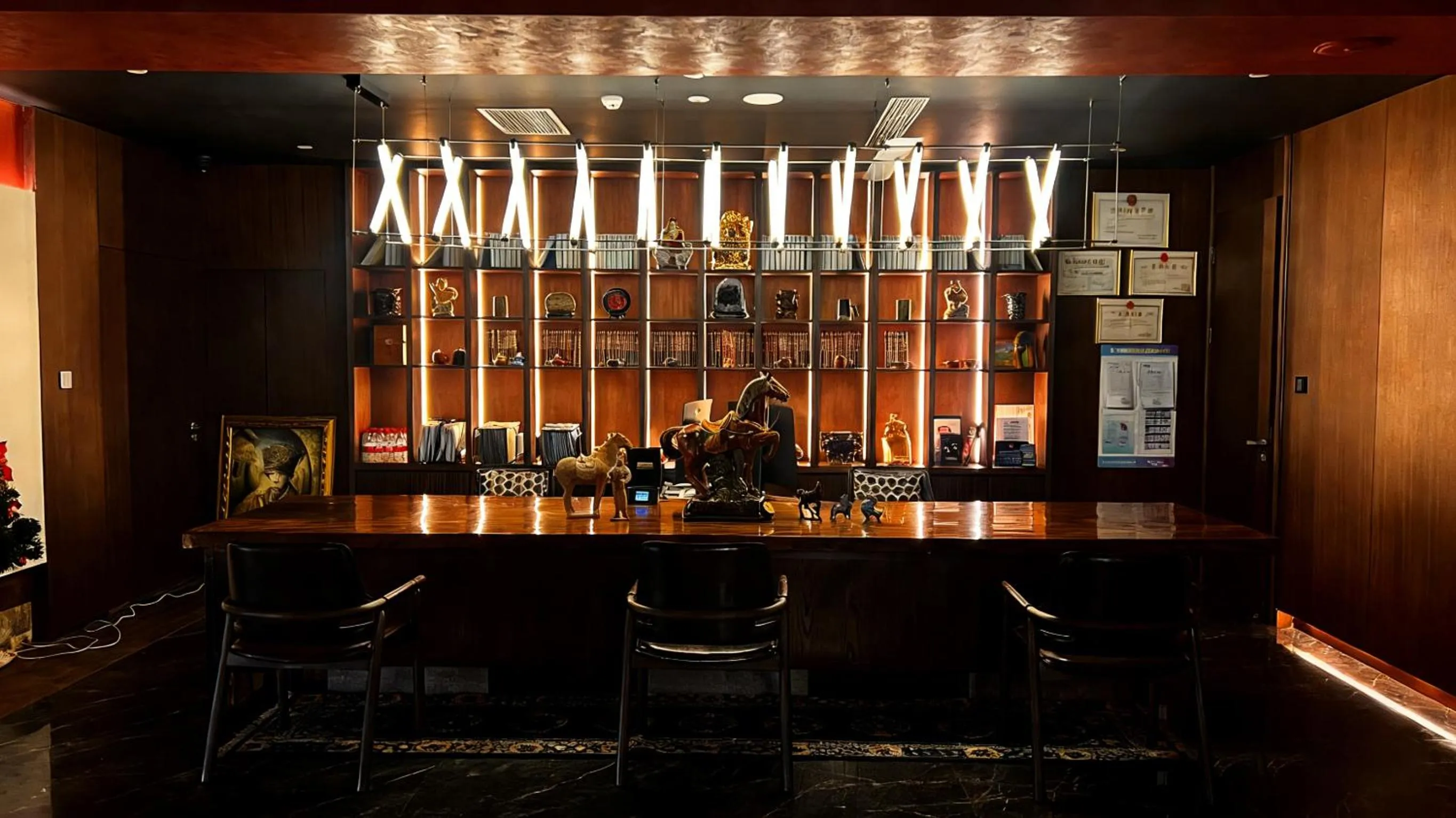 Lobby or reception in The Purple Horse Hotel Beijing