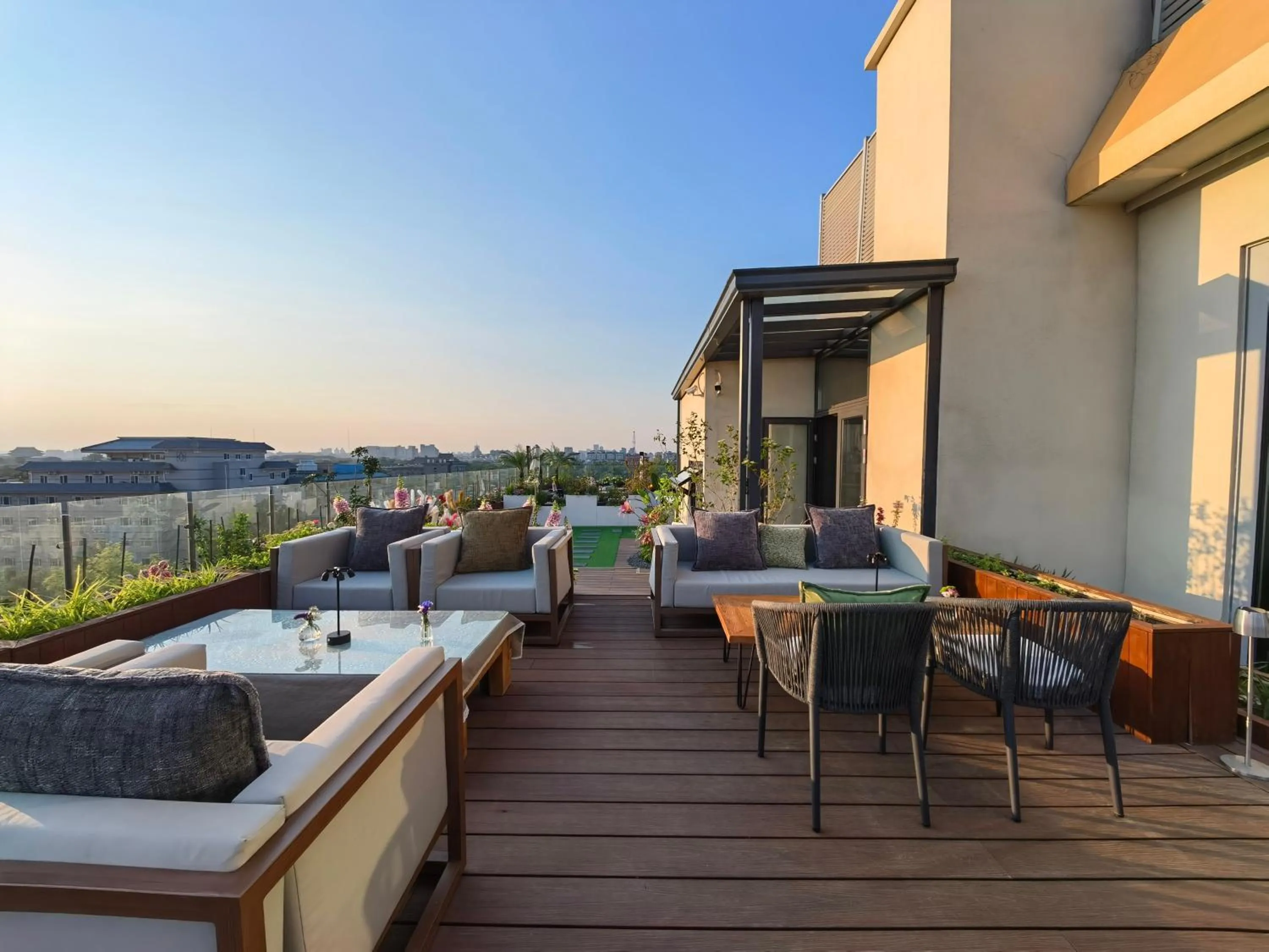 Balcony/Terrace in The Purple Horse Hotel Beijing