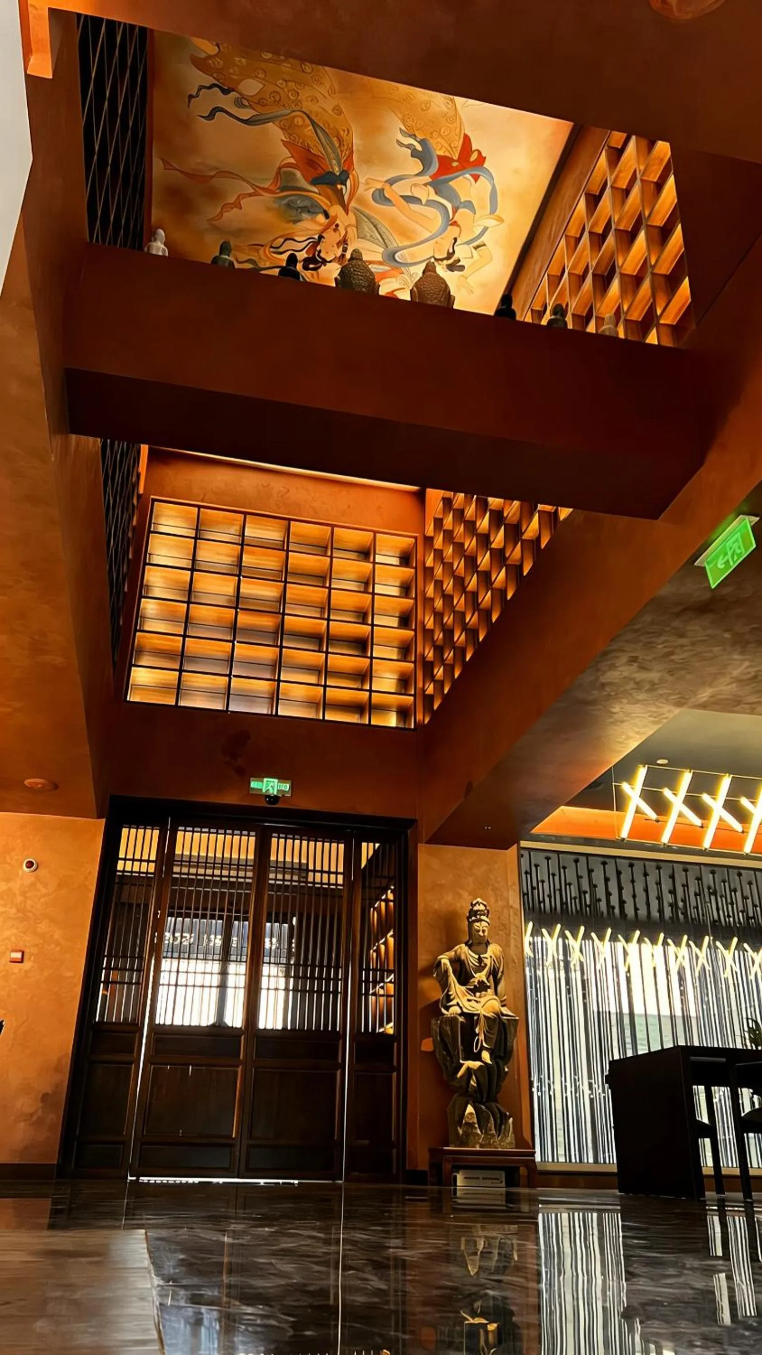 Lobby or reception in The Purple Horse Hotel Beijing