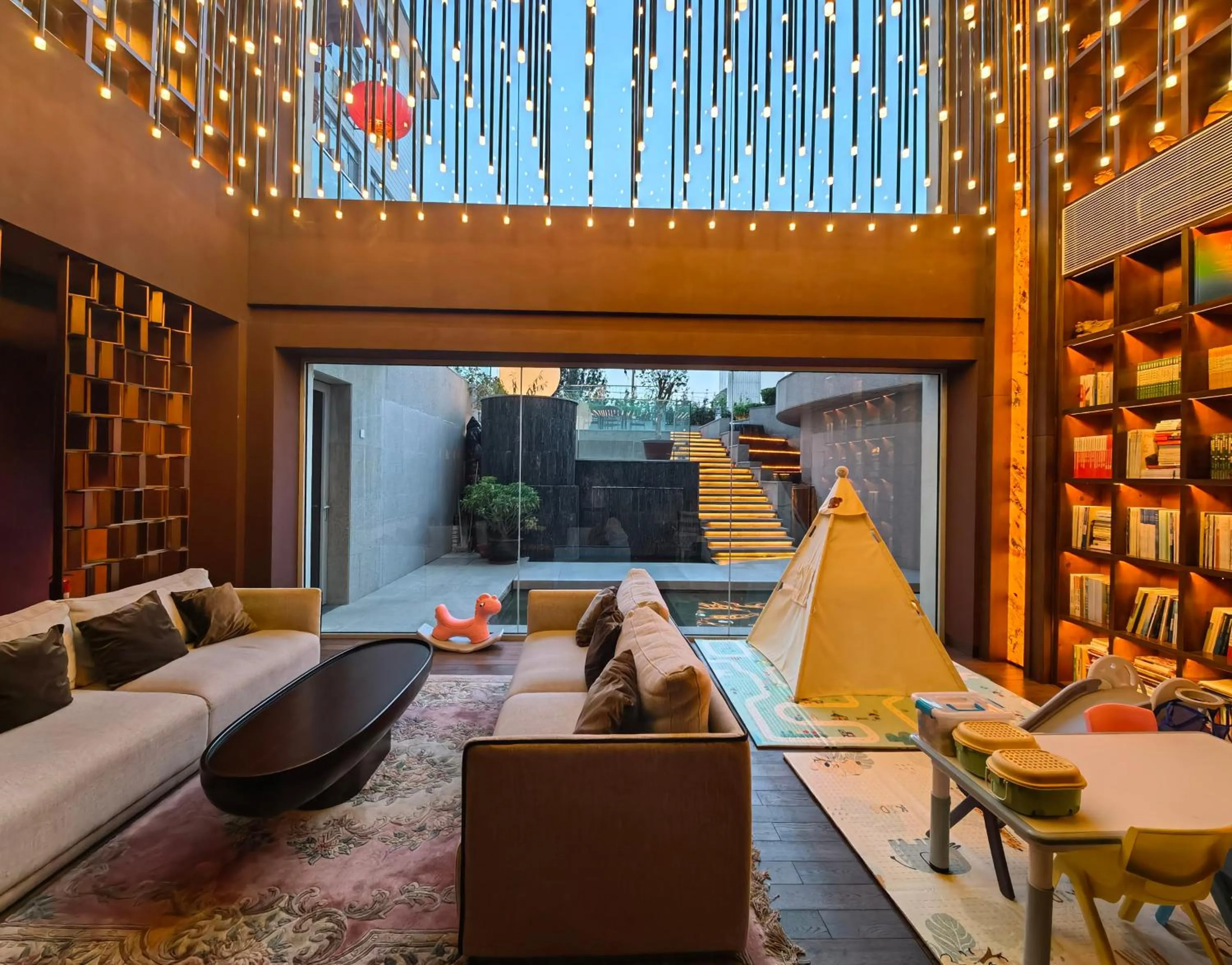 Children play ground in The Purple Horse Hotel Beijing