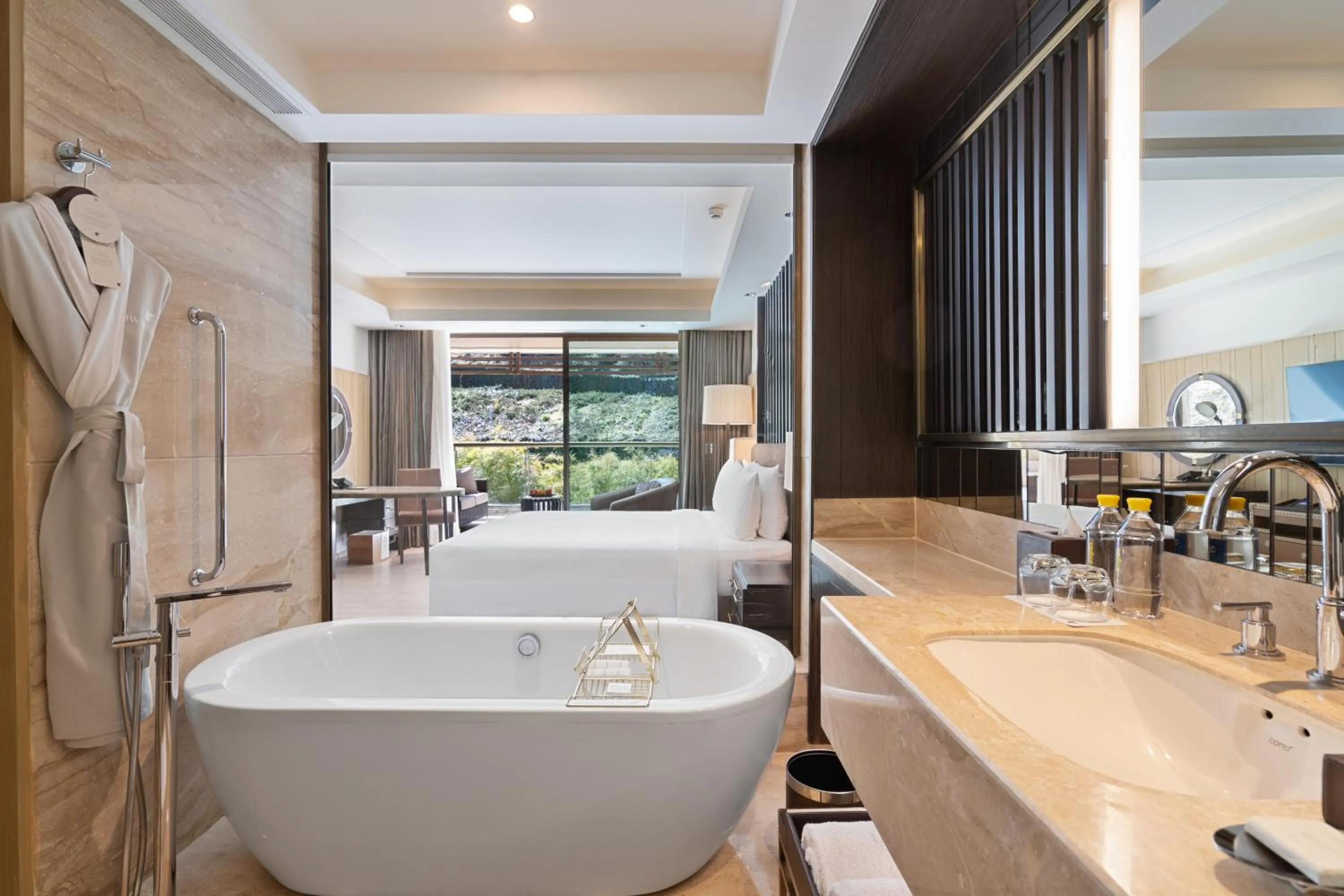 Bathroom in JW Marriott Mussoorie Walnut Grove Resort & Spa