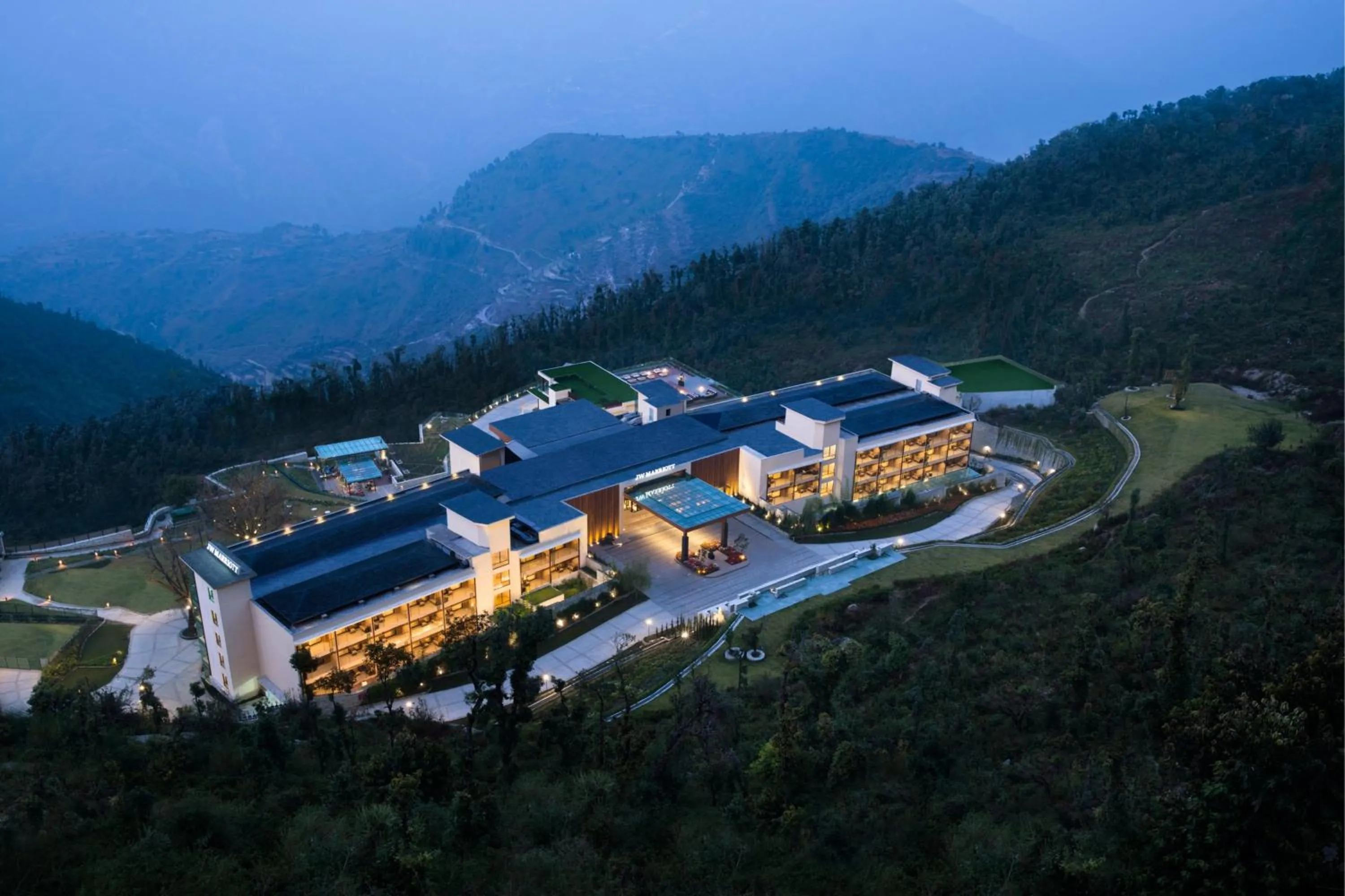 View (from property/room) in JW Marriott Mussoorie Walnut Grove Resort & Spa