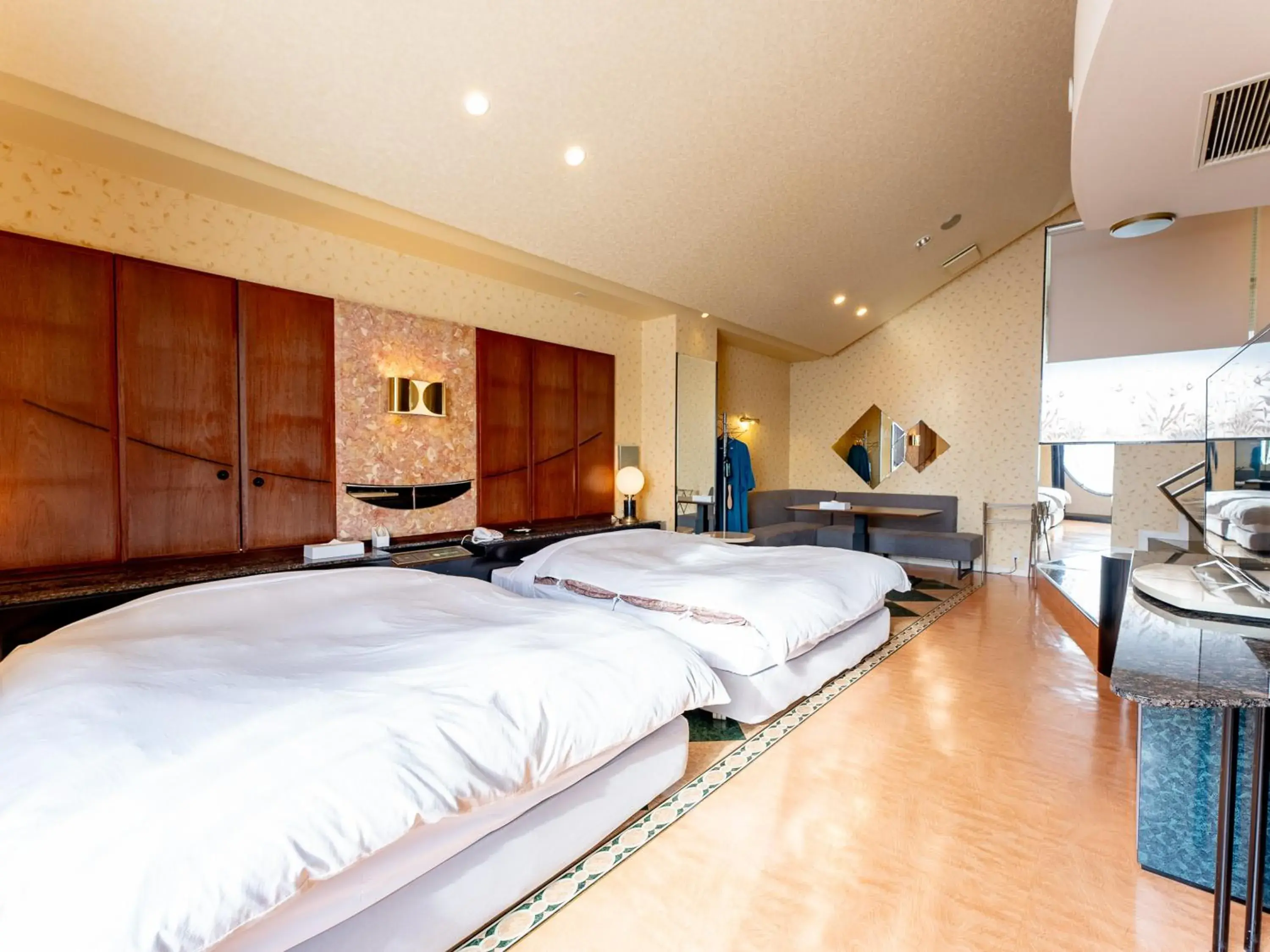 Deluxe Queen Room with Two Queen Beds - single occupancy in Tabist Shizukuishi Resort Hotel Deluxe Queen Room with Two Queen Beds - single occupancy in Tabist Shizukuishi Resort Hotel