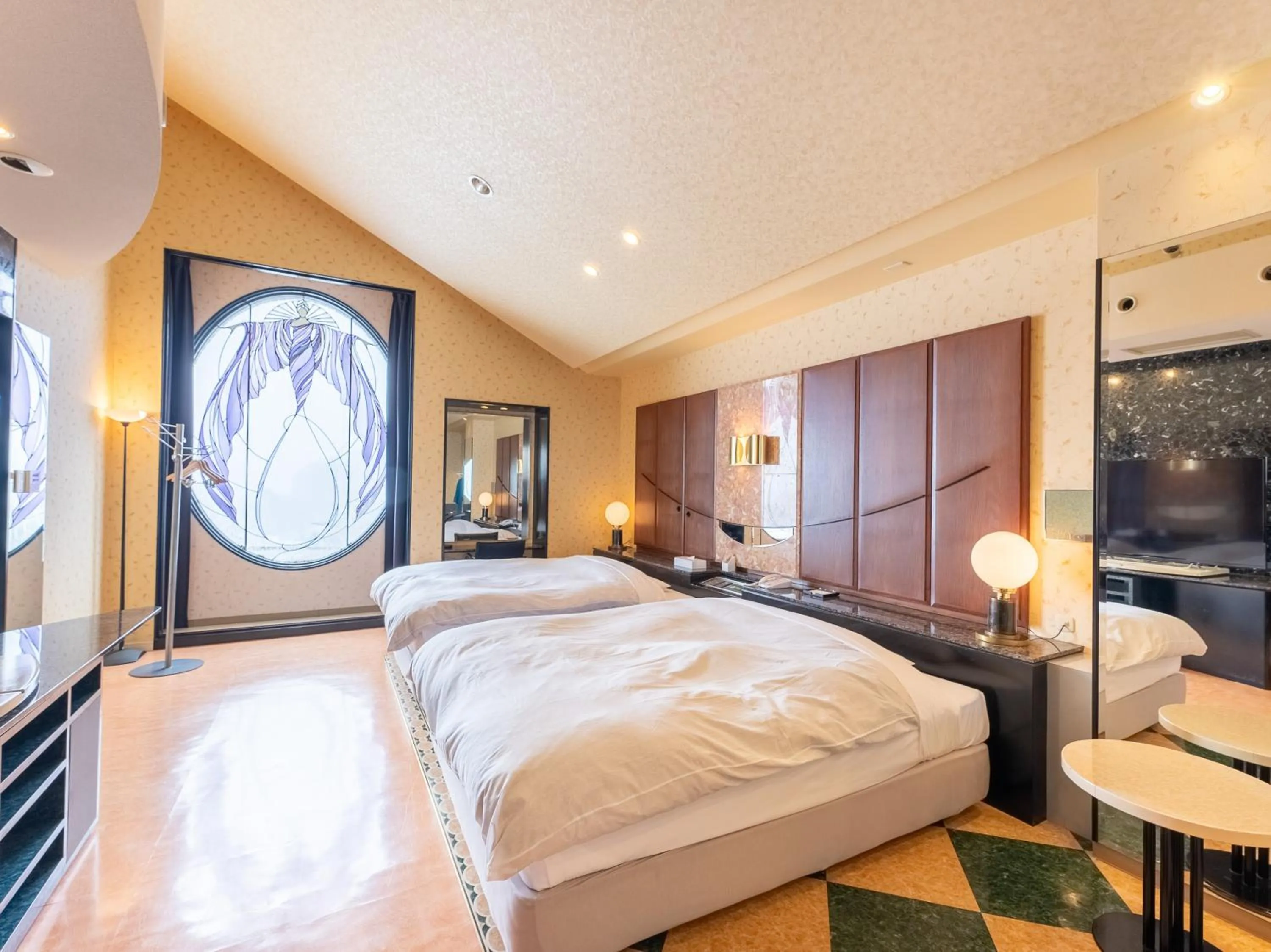 Bed in Tabist Shizukuishi Resort Hotel