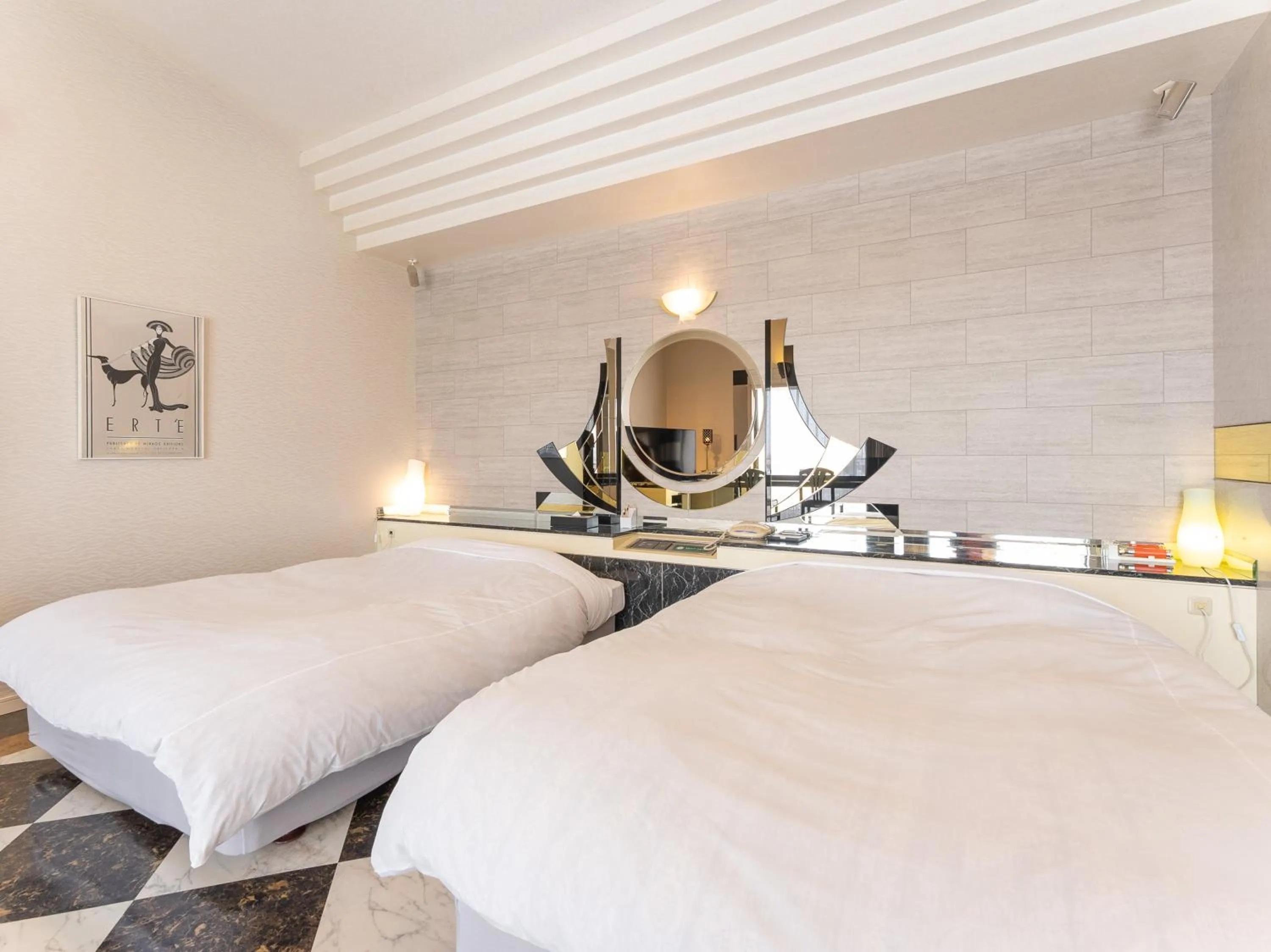 Bed in Tabist Shizukuishi Resort Hotel