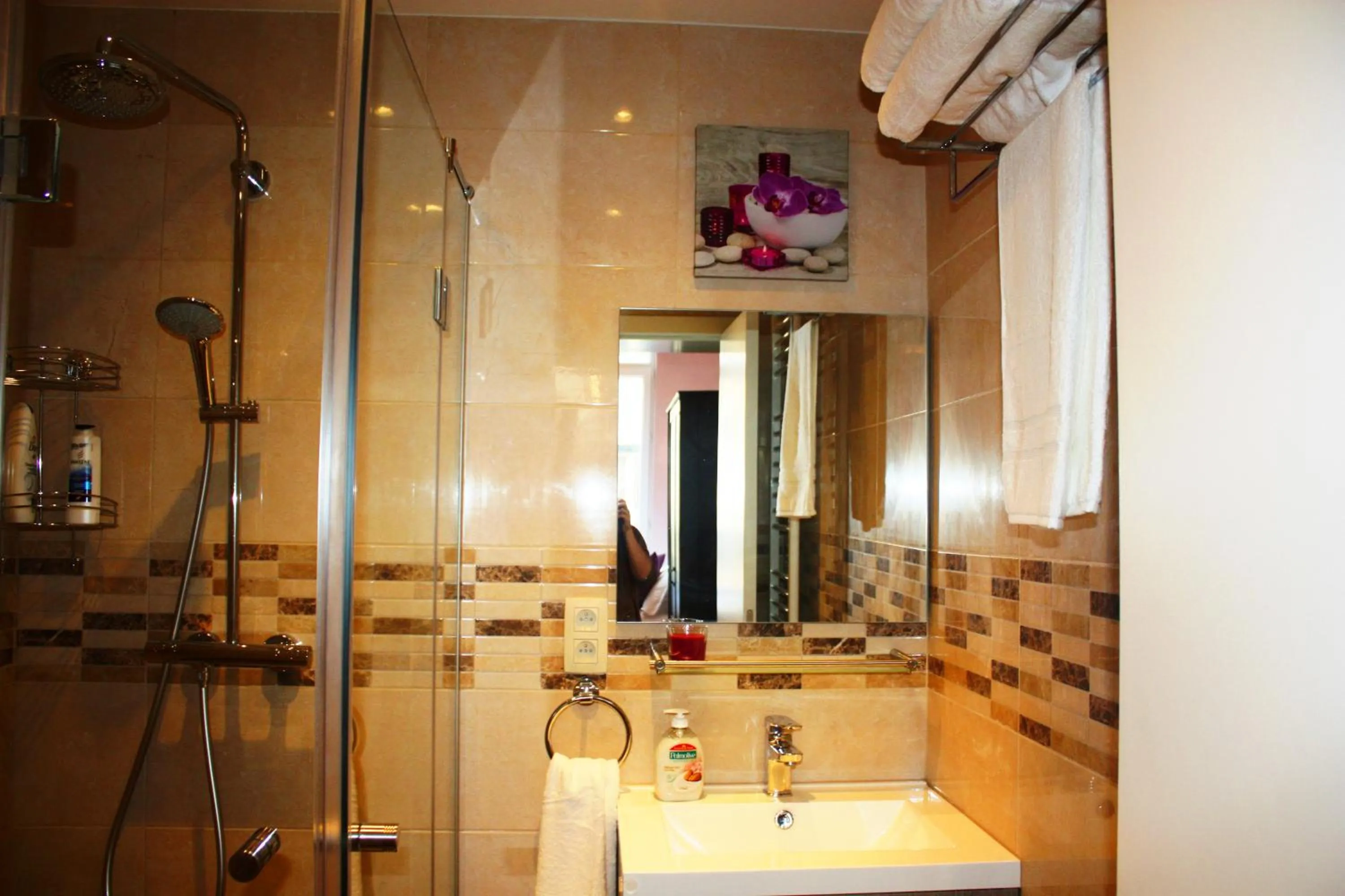 Shower in EU B&B
