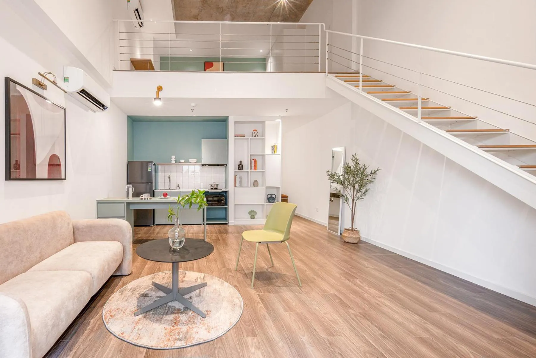 Kitchen or kitchenette in M Village Living Kỳ Đồng