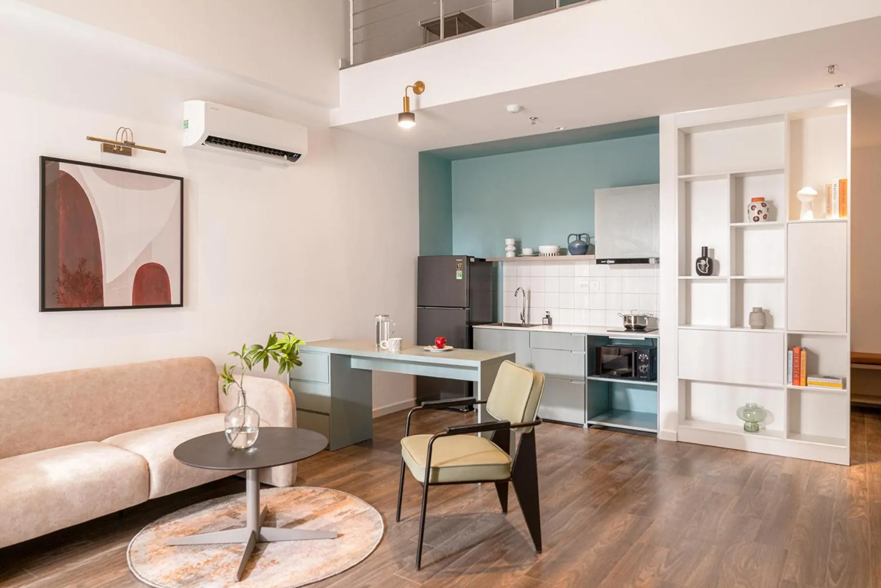 Kitchen or kitchenette in M Village Living Kỳ Đồng