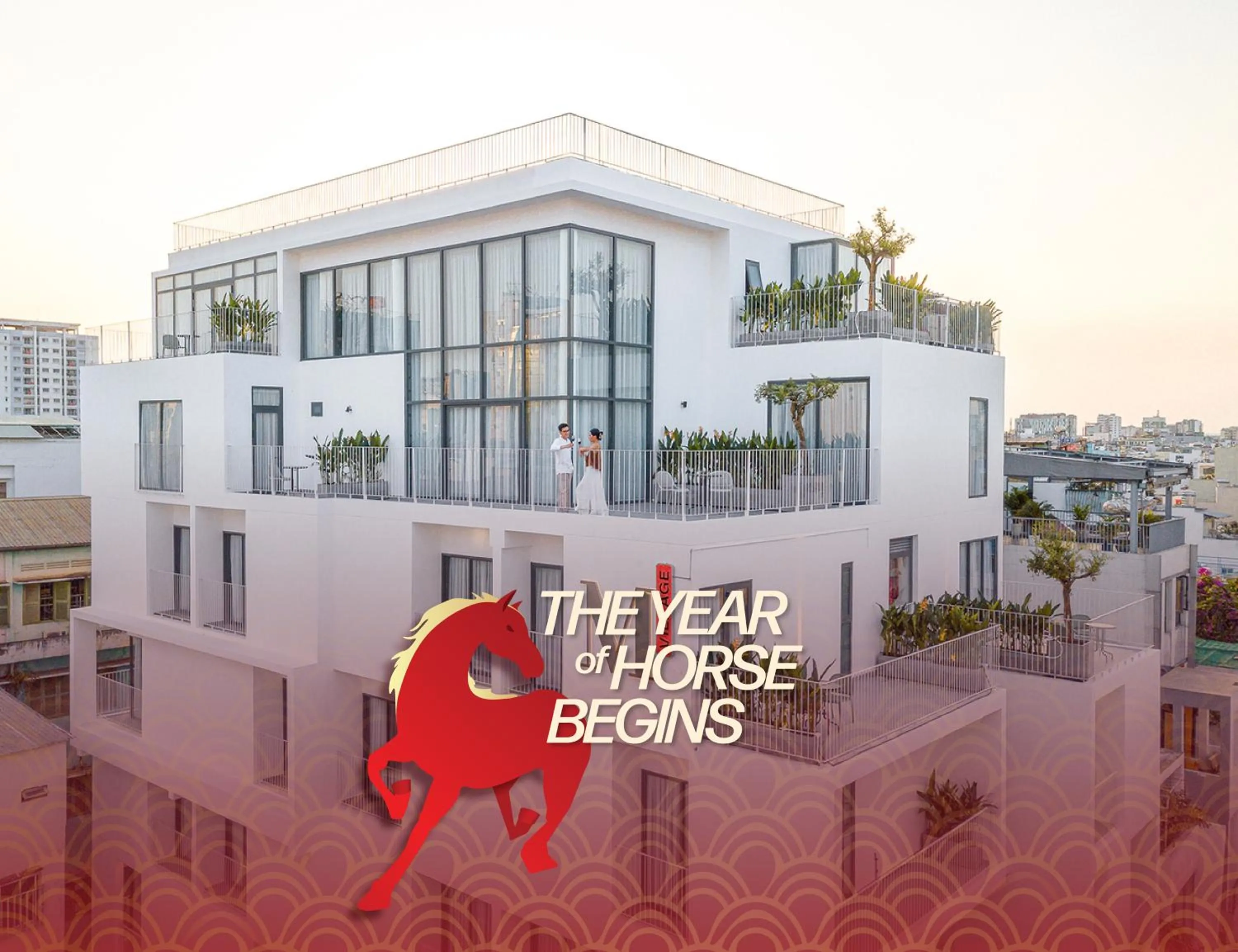 Property building in M Village Living Kỳ Đồng