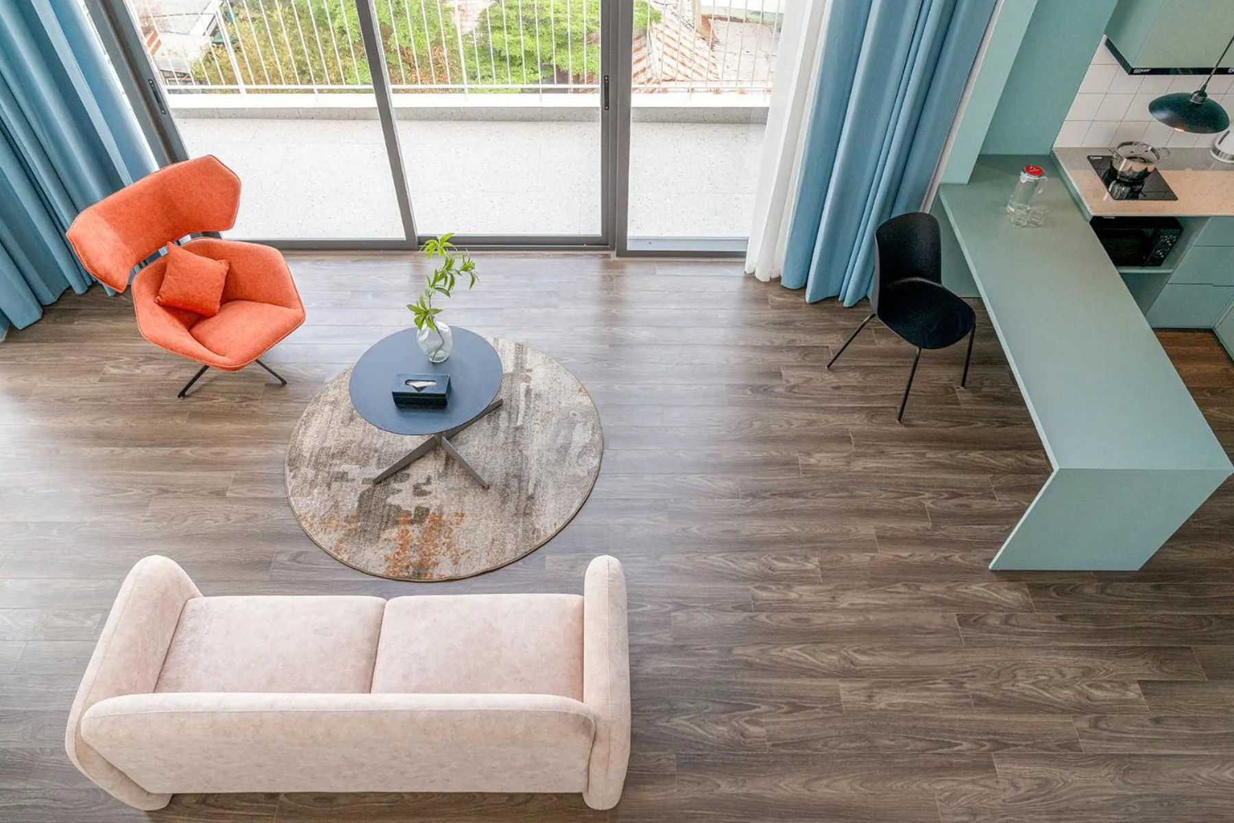 Living room in M Village Living Kỳ Đồng