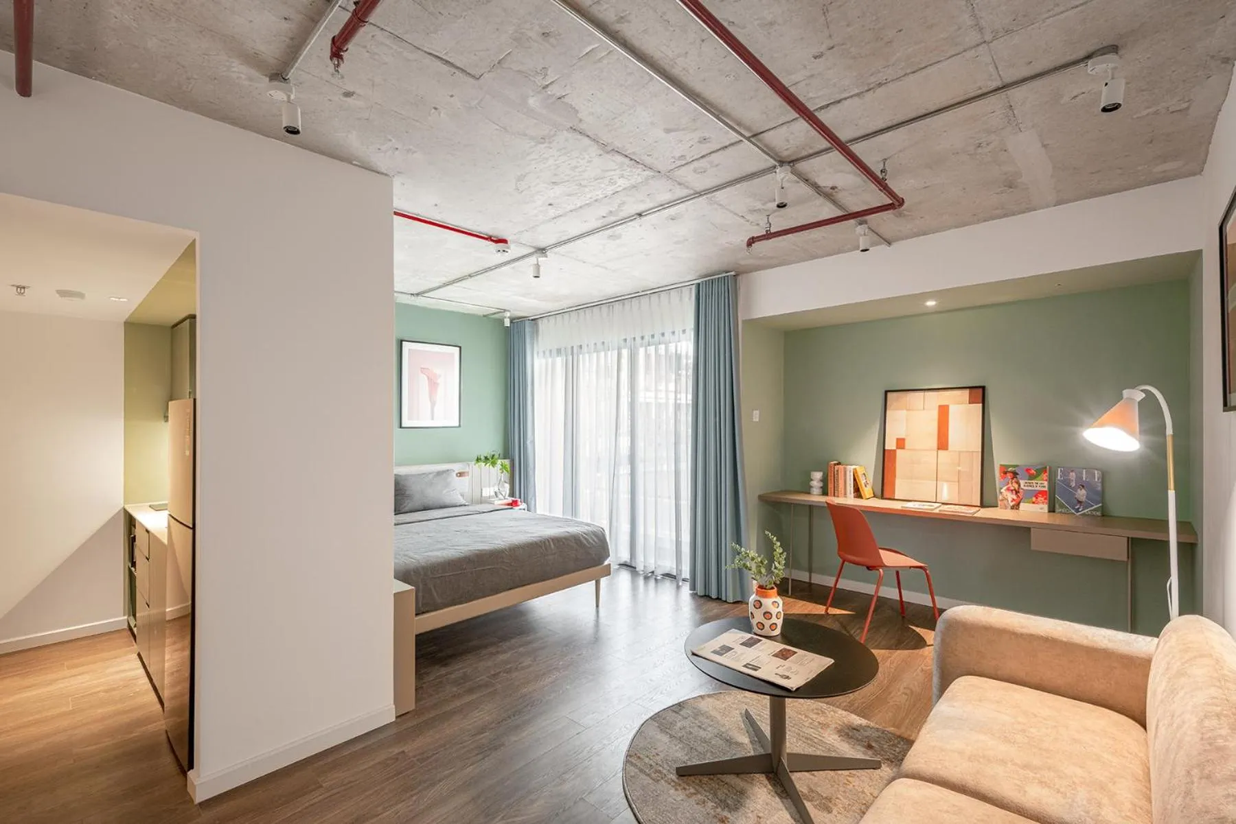 Bed in M Village Living Kỳ Đồng