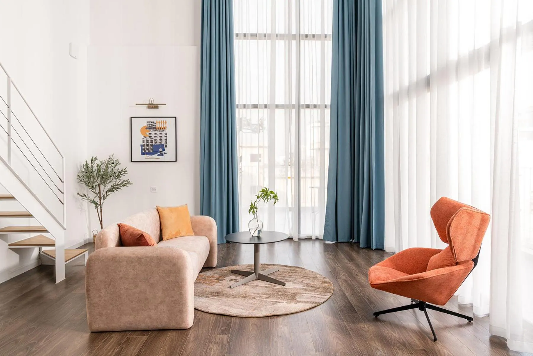 Living room in M Village Living Kỳ Đồng