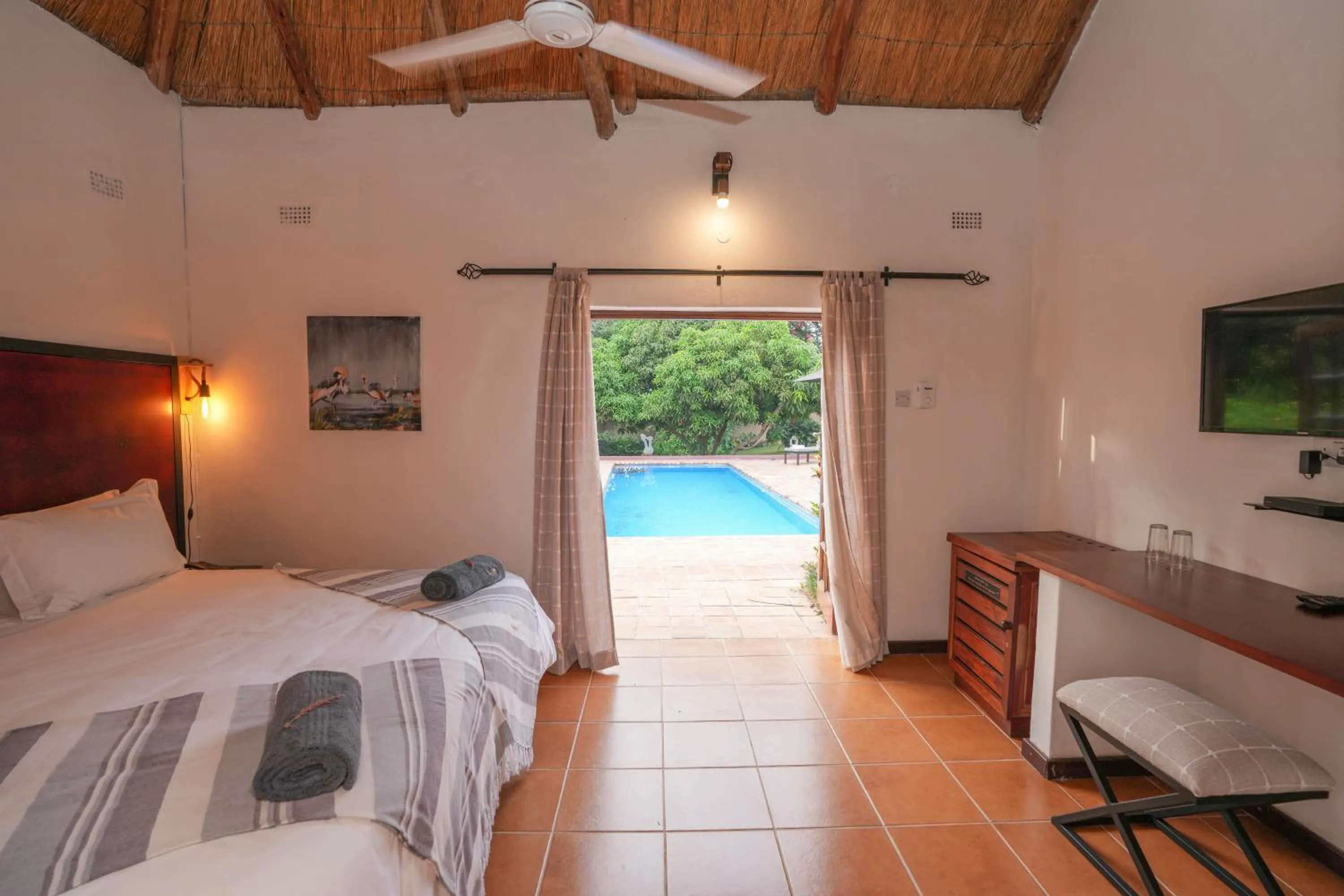 View (from property/room), Bed in The Little Outlook