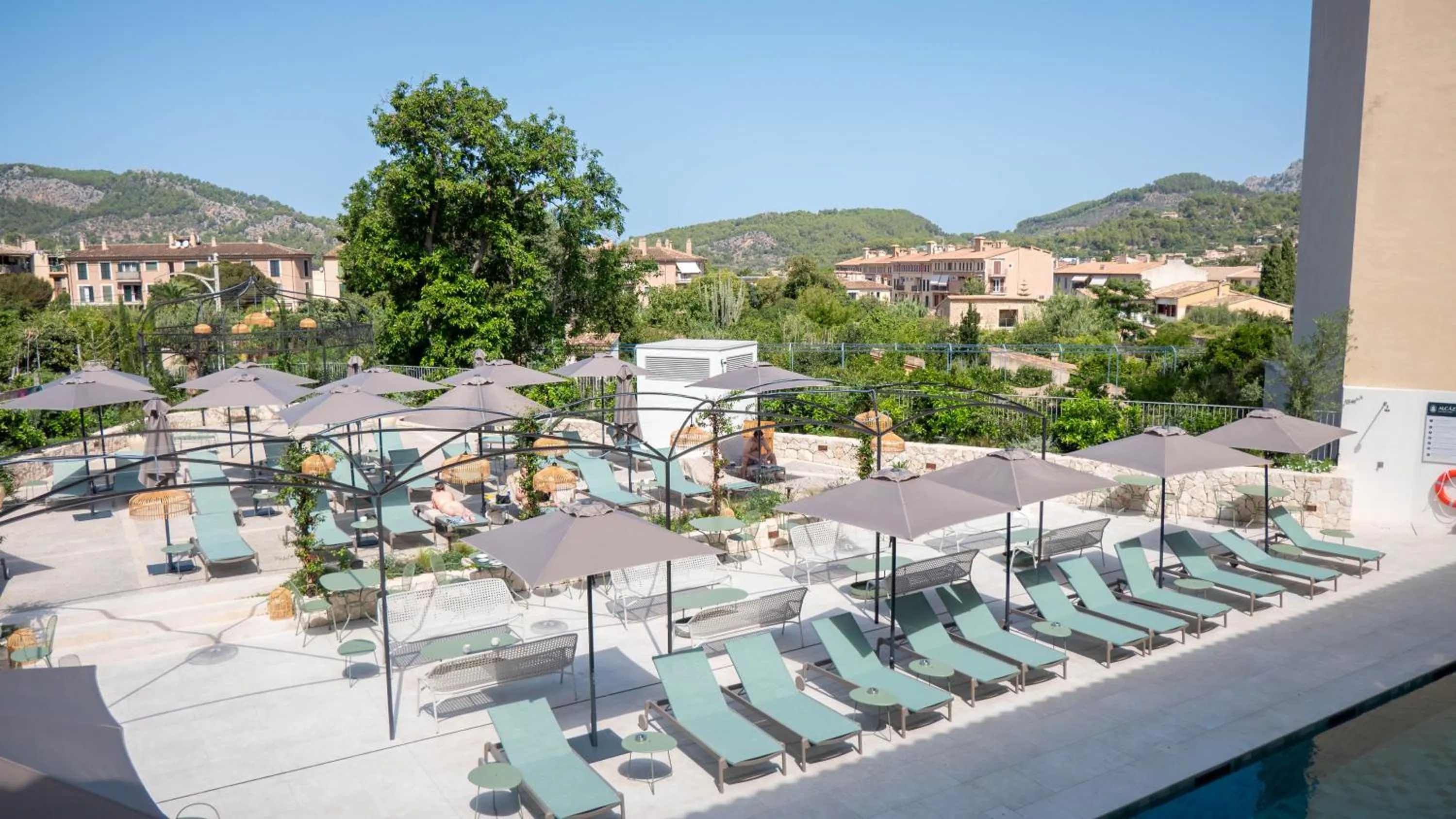 Natural landscape in Alcázar Hotel Sóller
