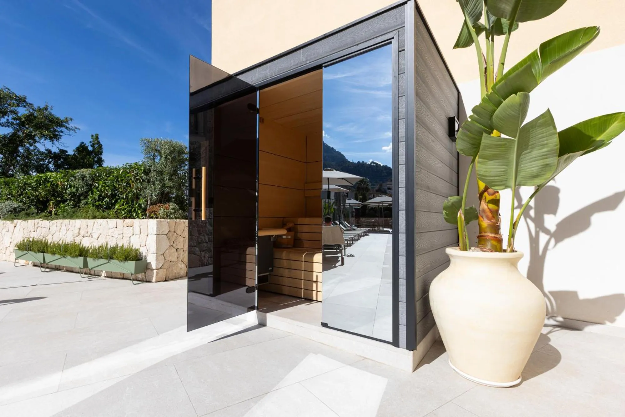 Sauna in Alcázar Hotel Sóller