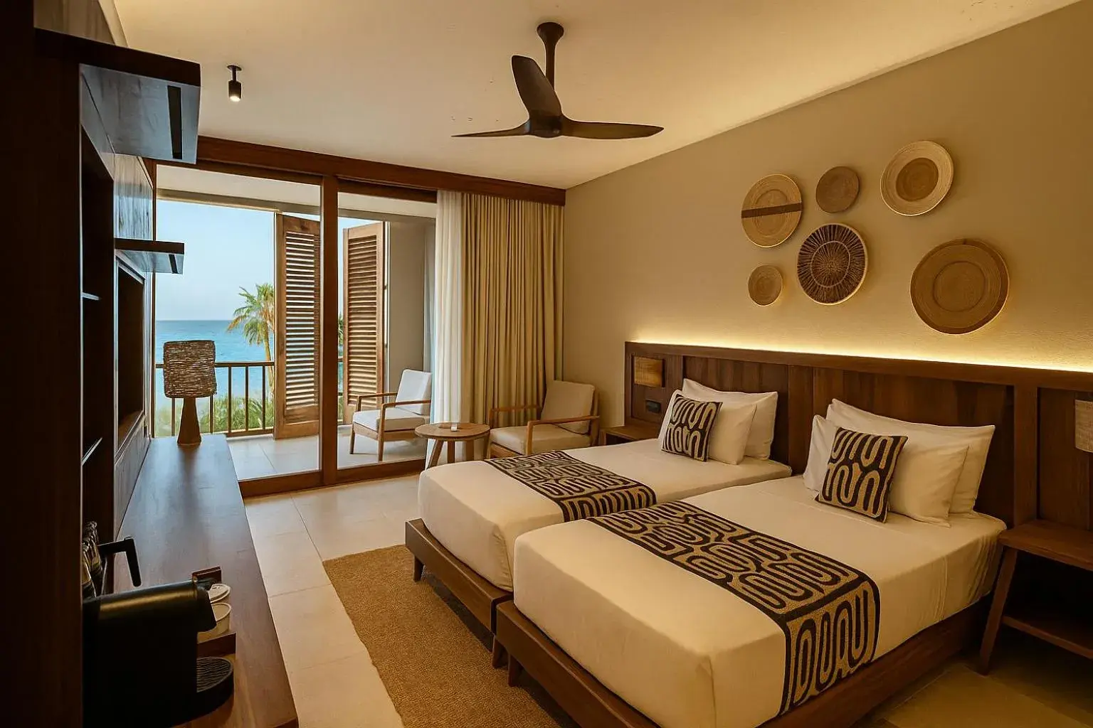 Deluxe, King Bed or Twin beds , Ocean View - single occupancy in JAZ Elite Aurora Deluxe, King Bed or Twin beds , Ocean View - single occupancy in JAZ Elite Aurora