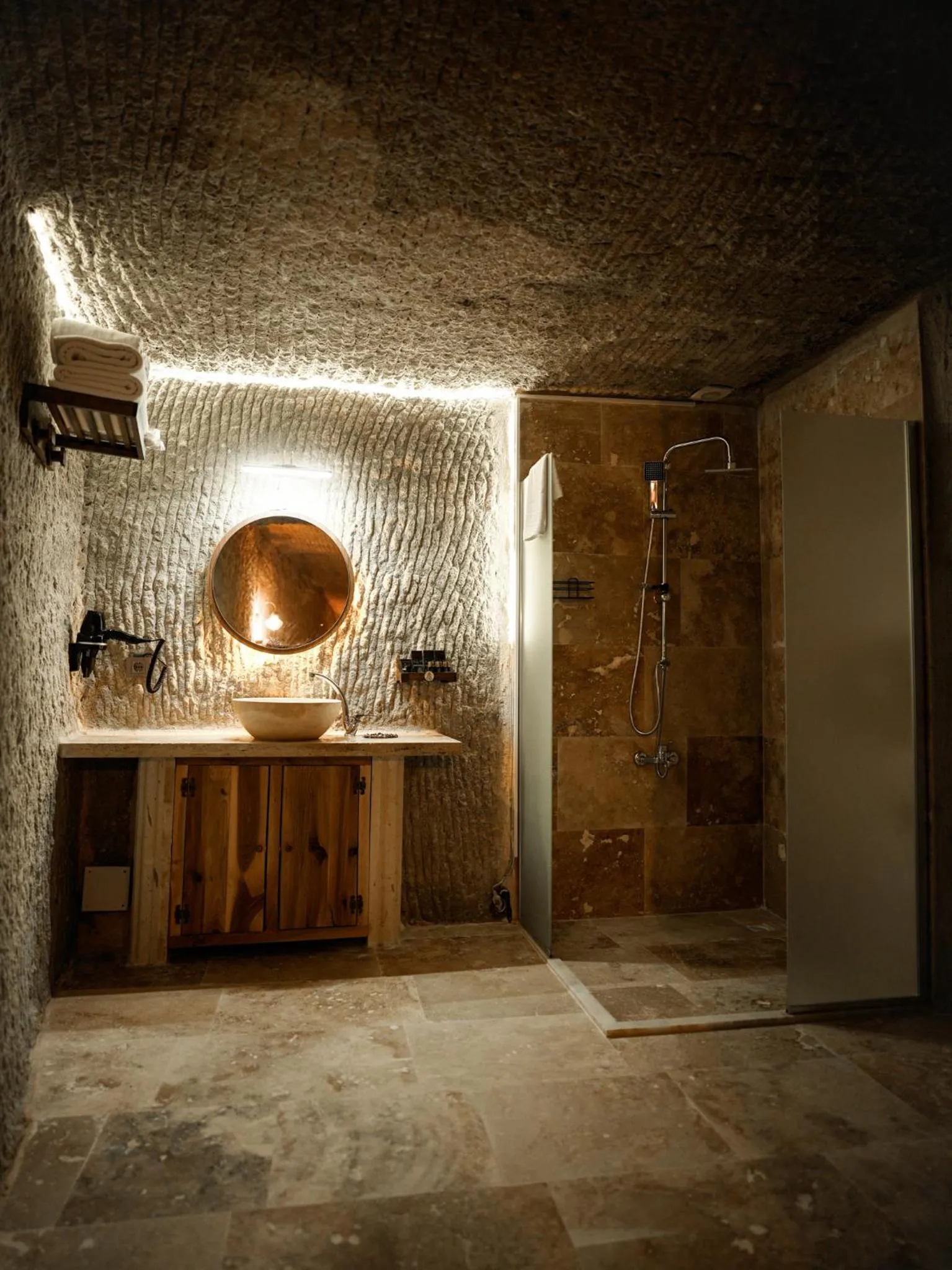 Shower in Lost City Cappadocia