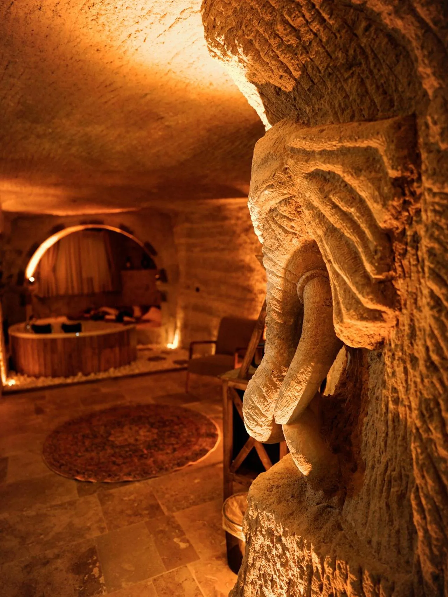 Hot Tub in Lost City Cappadocia