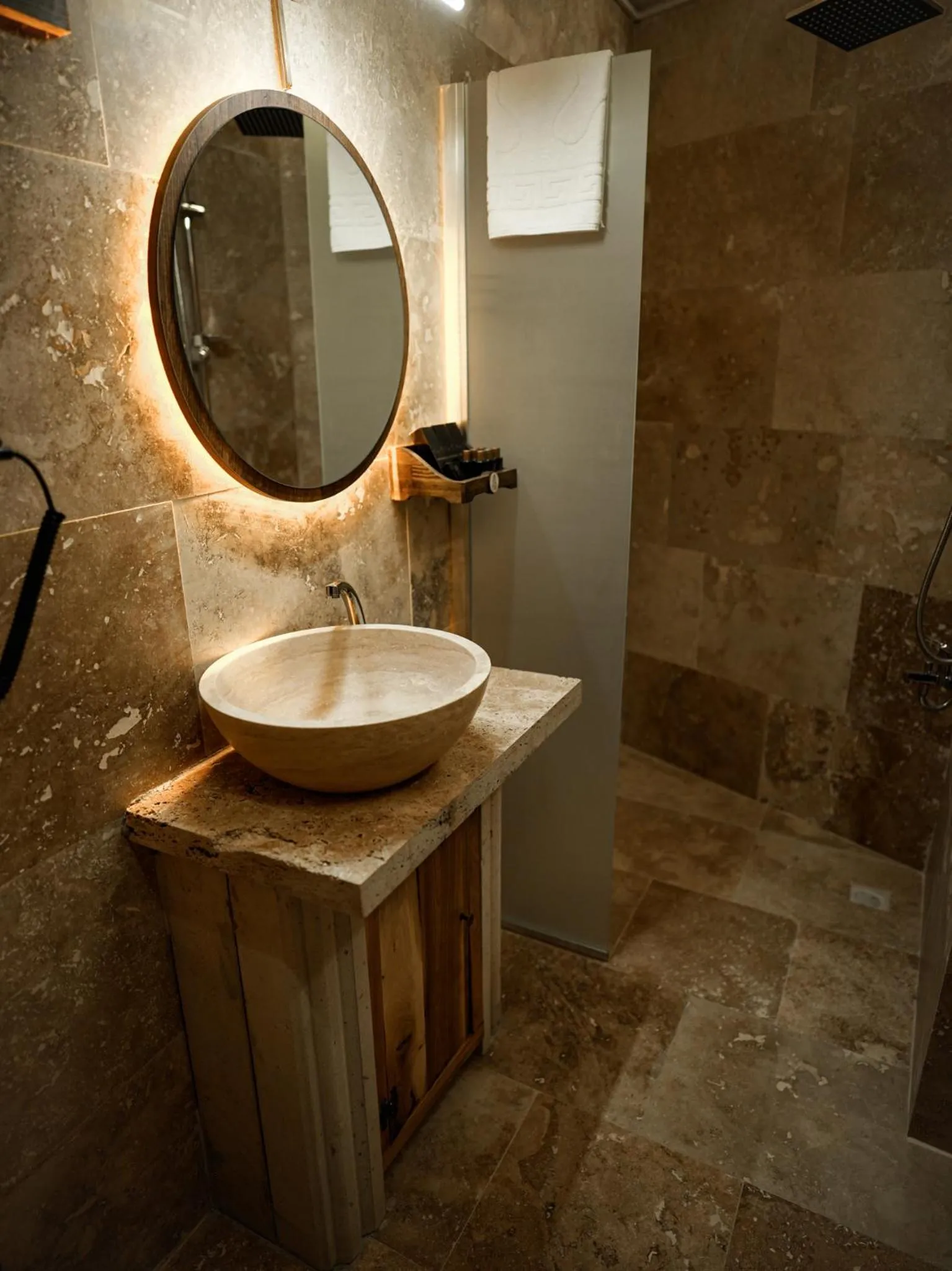 Shower in Lost City Cappadocia