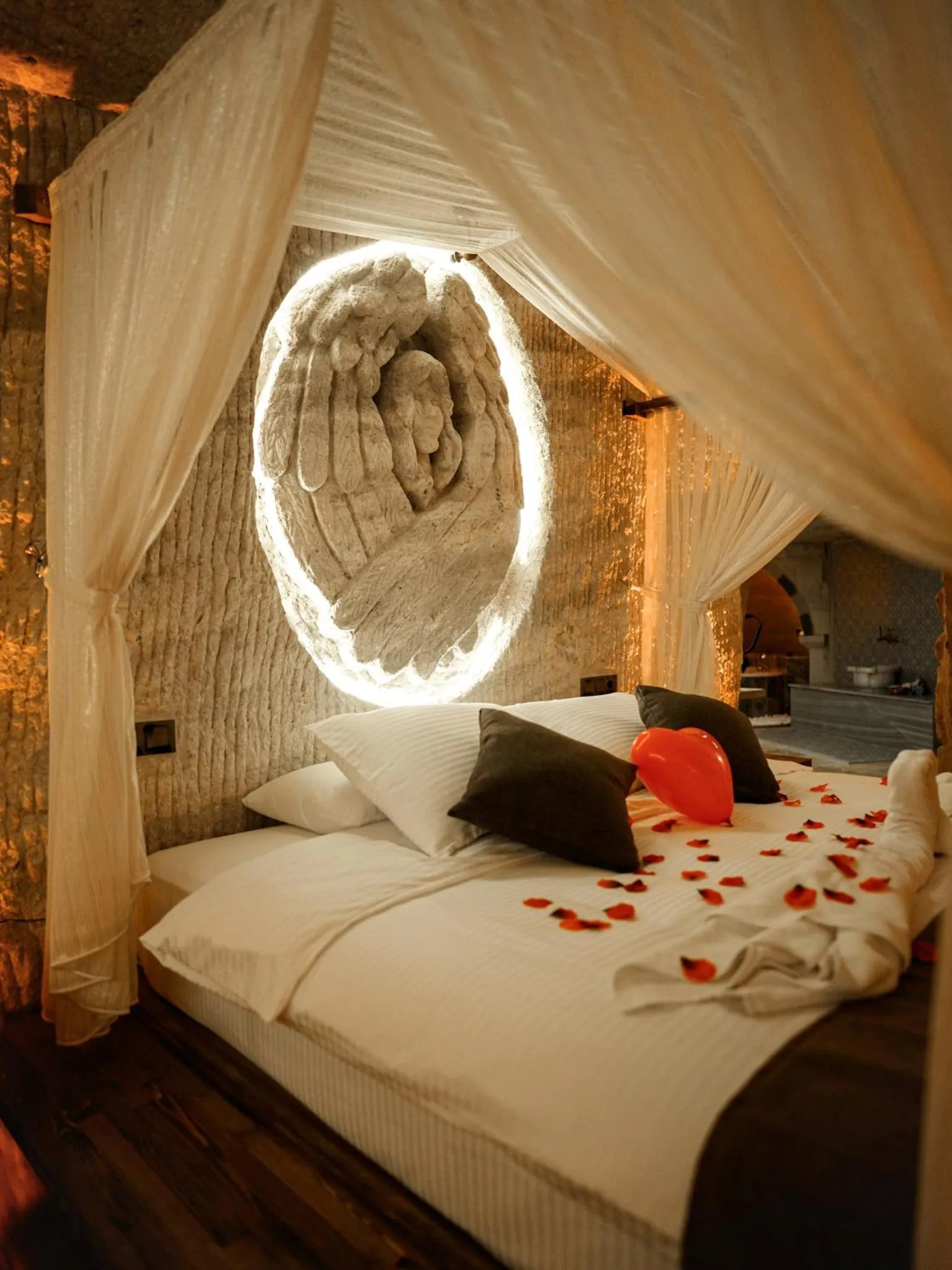 Bed in Lost City Cappadocia