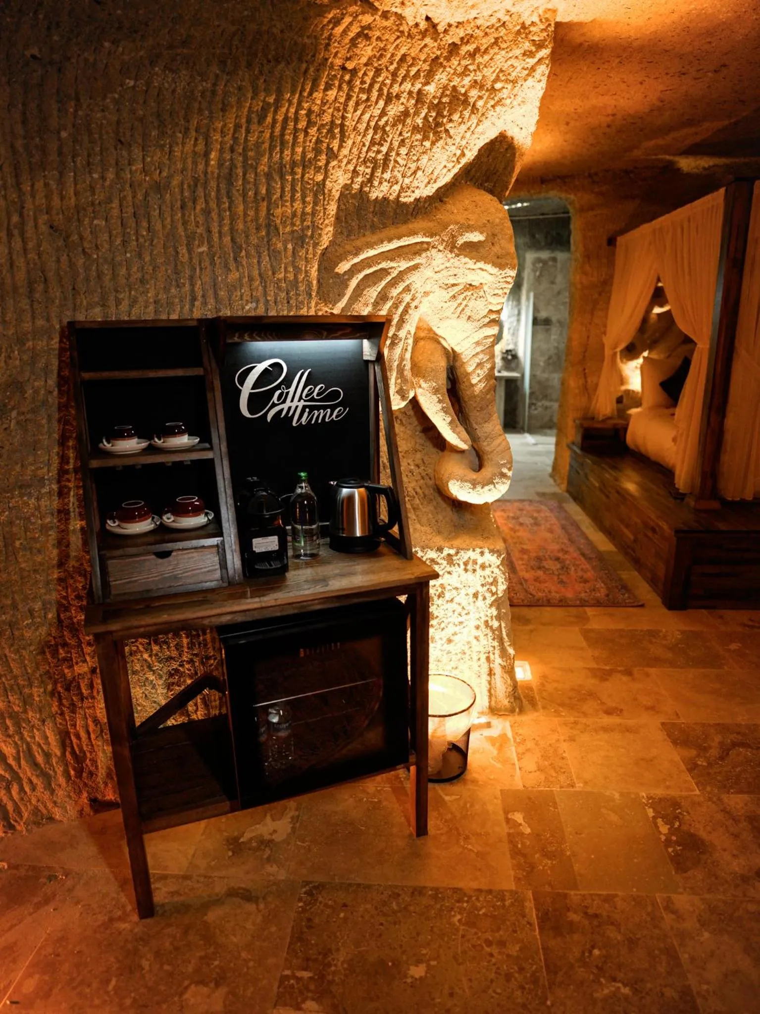 Coffee/tea facilities in Lost City Cappadocia