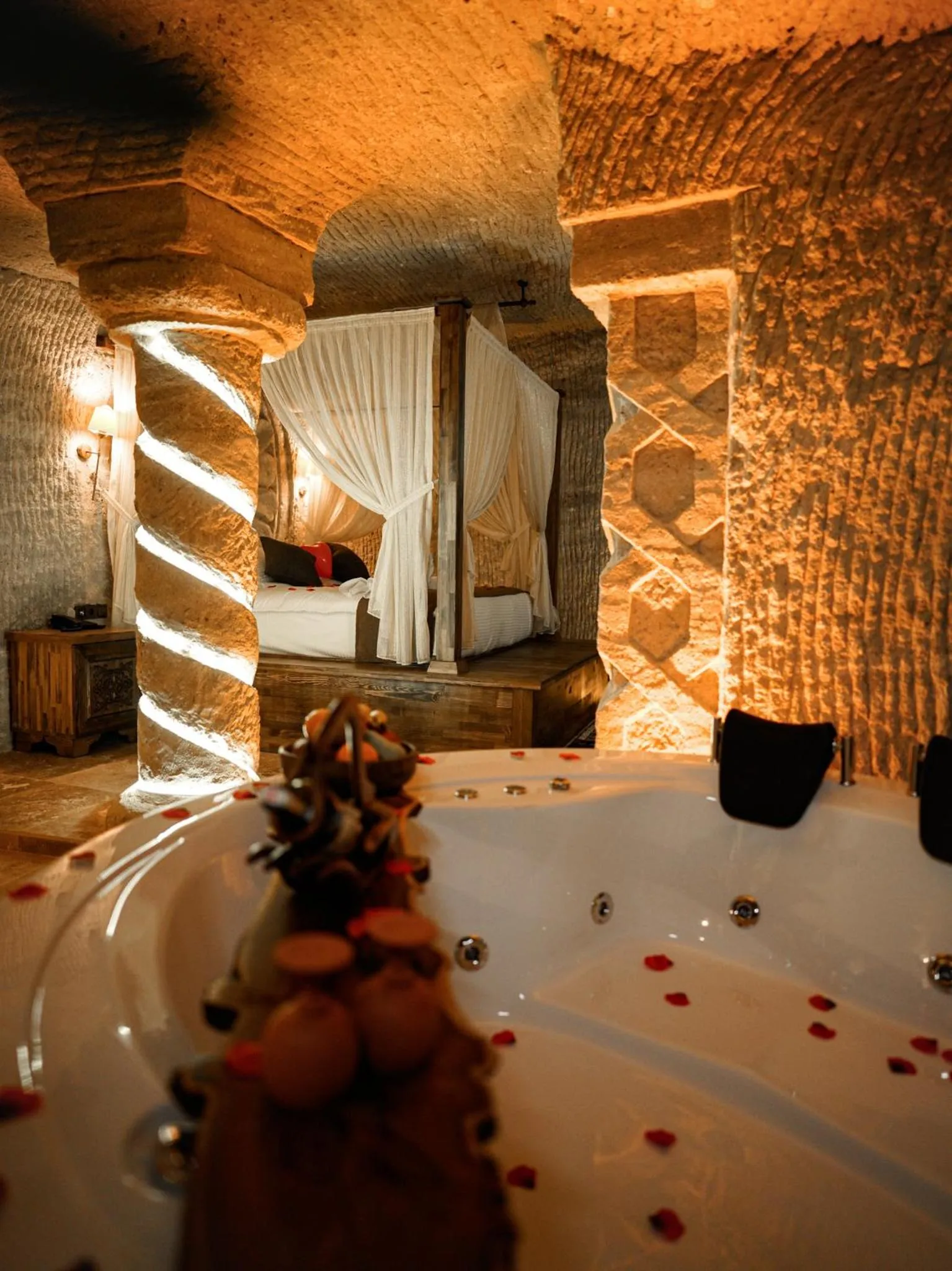 Bed in Lost City Cappadocia