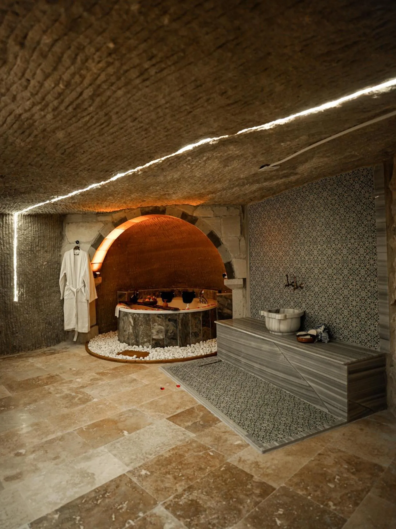 Hot Tub in Lost City Cappadocia