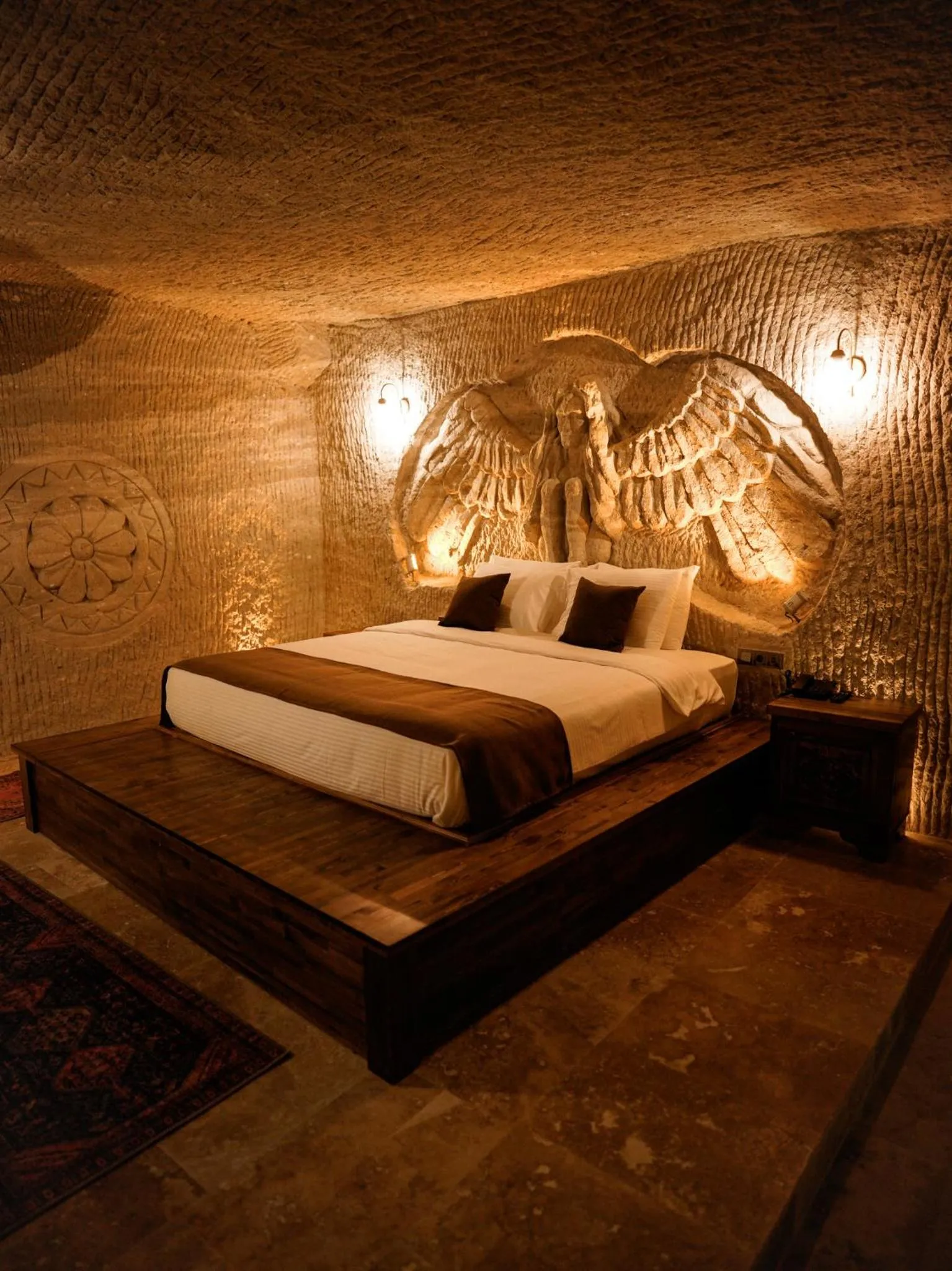 Bed in Lost City Cappadocia