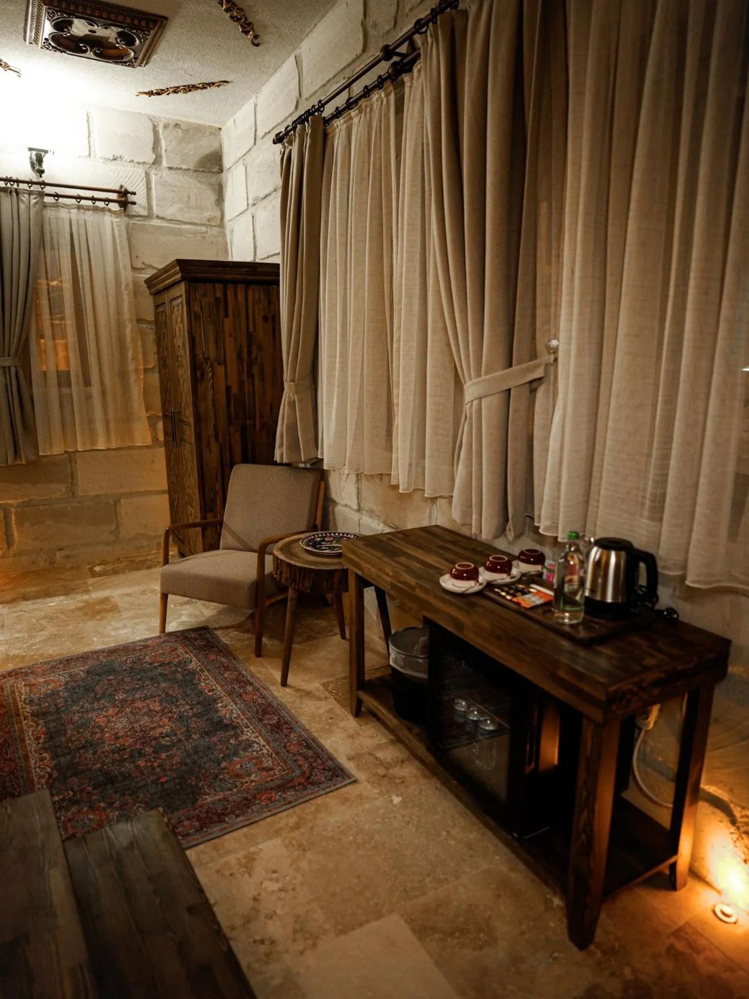 Coffee/tea facilities in Lost City Cappadocia