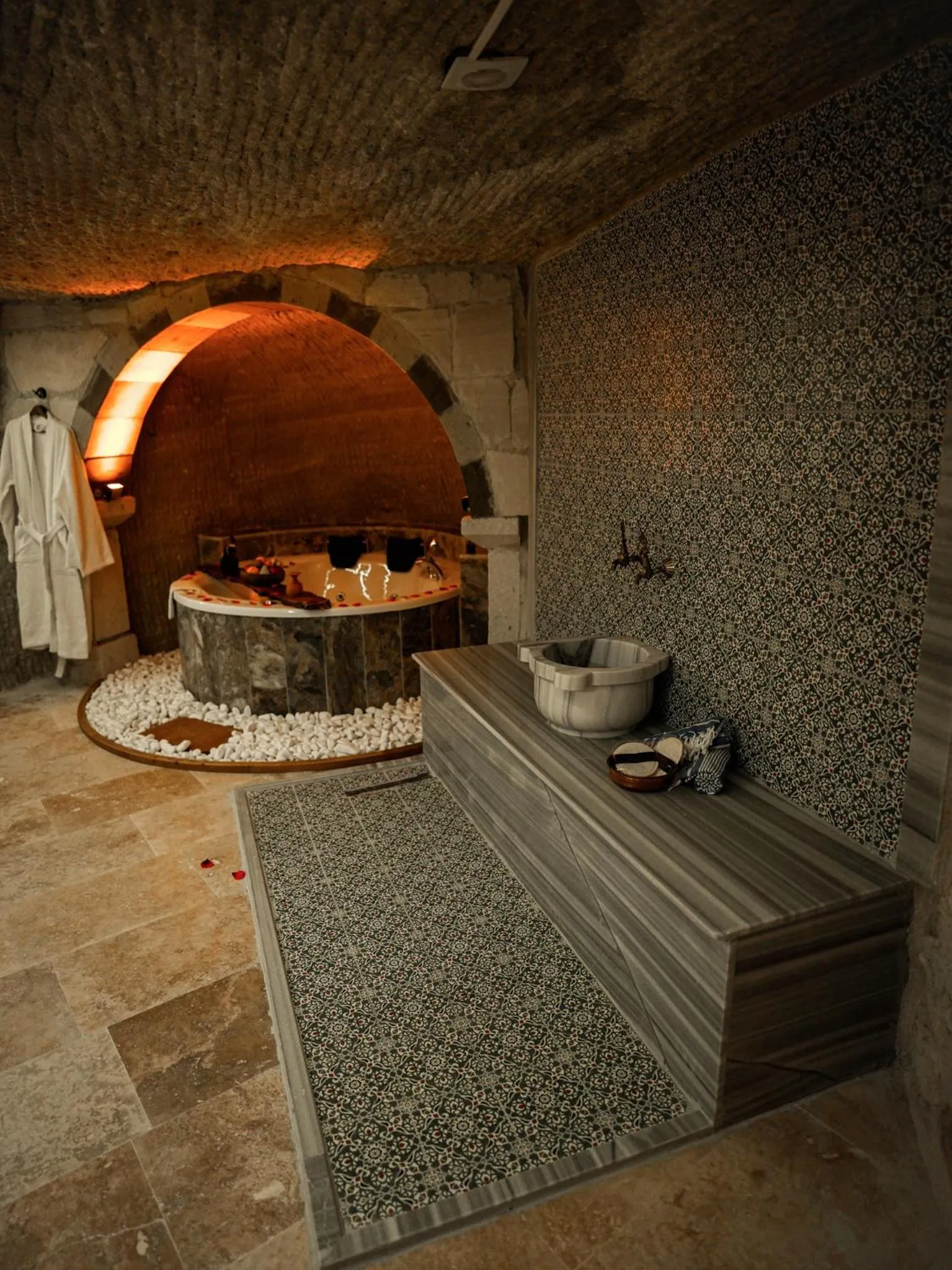 Hot Tub in Lost City Cappadocia