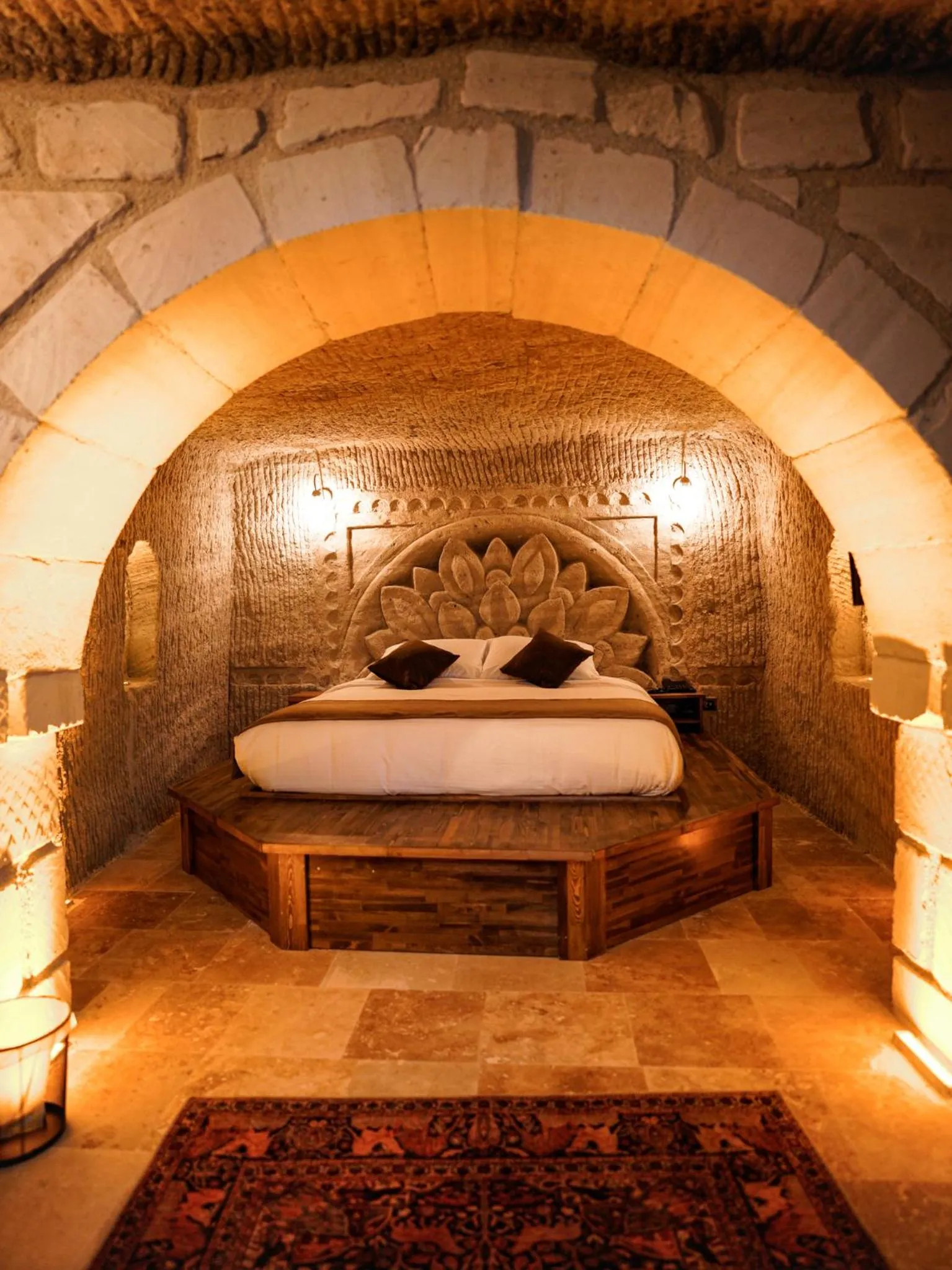Bed in Lost City Cappadocia