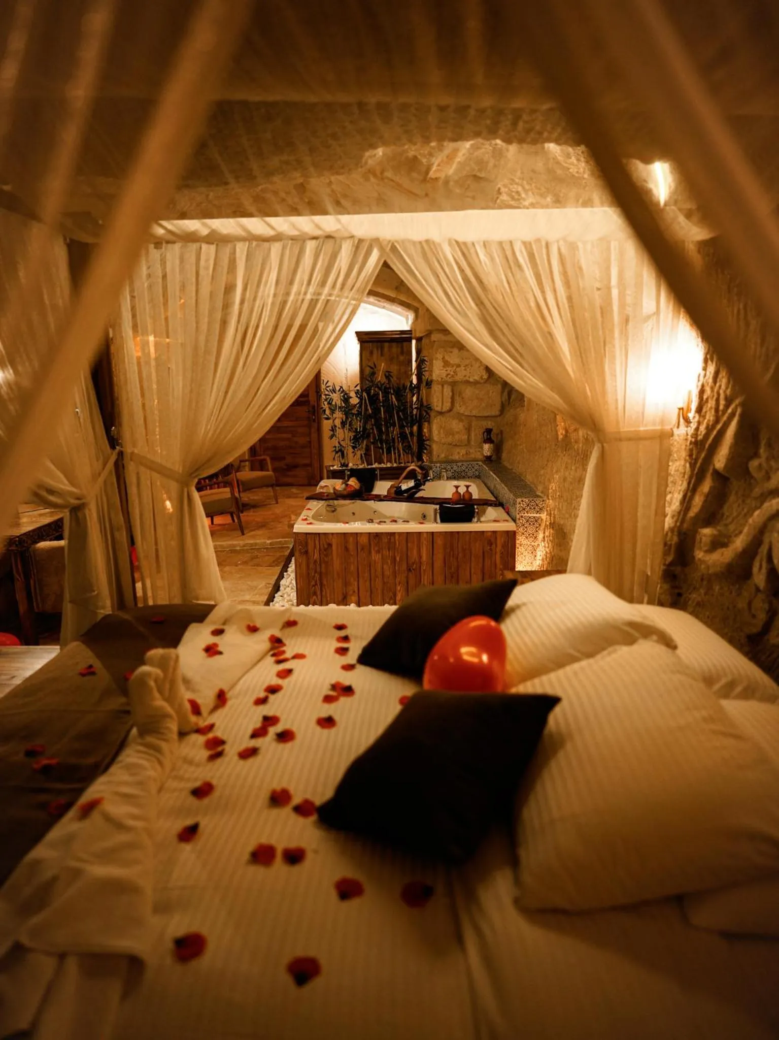 Bed in Lost City Cappadocia