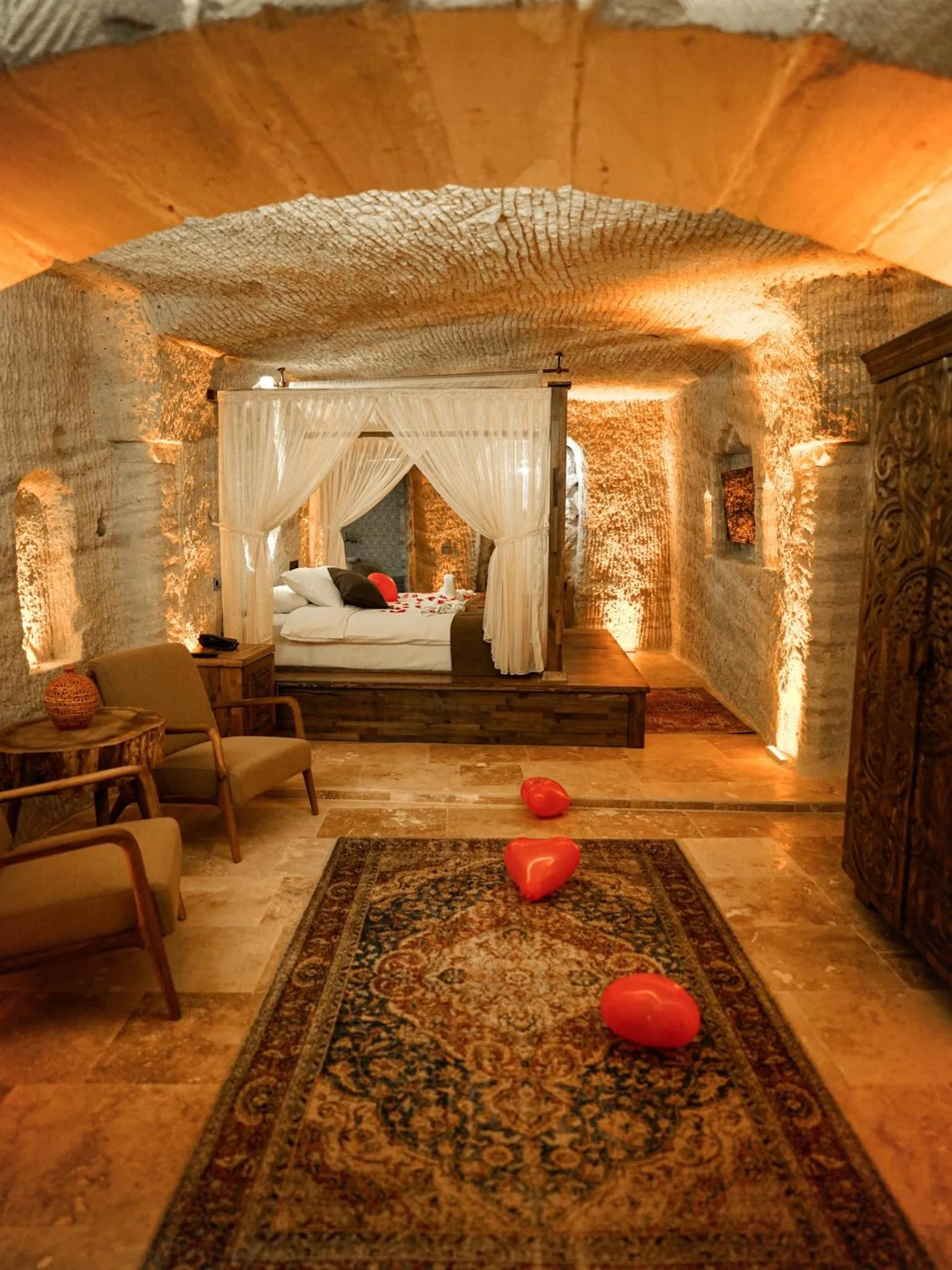 Bed in Lost City Cappadocia