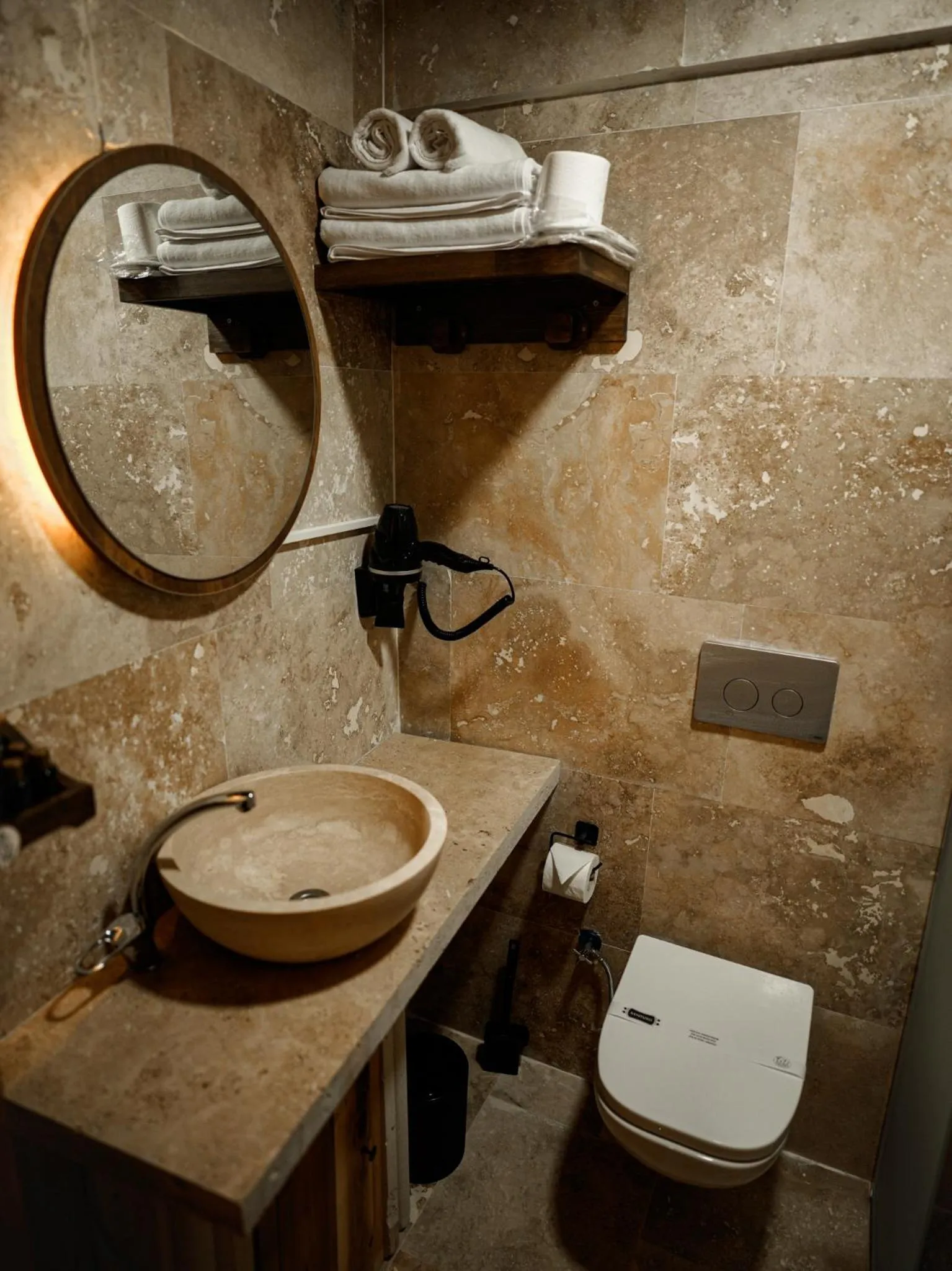 Shower in Lost City Cappadocia