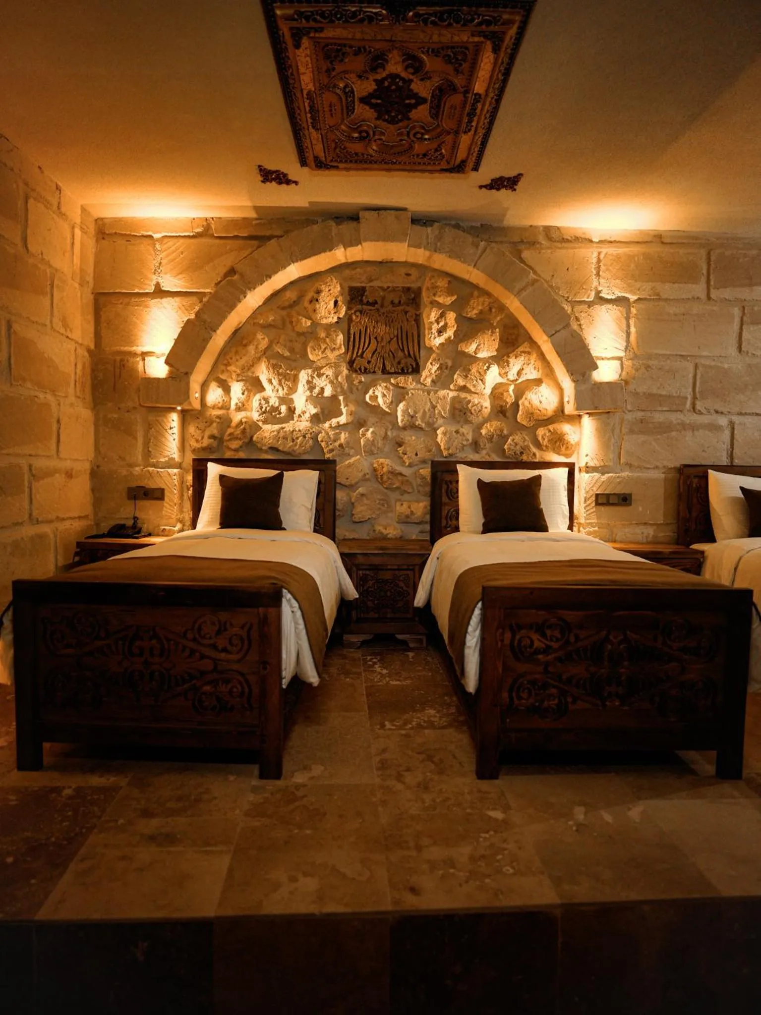 Bed in Lost City Cappadocia