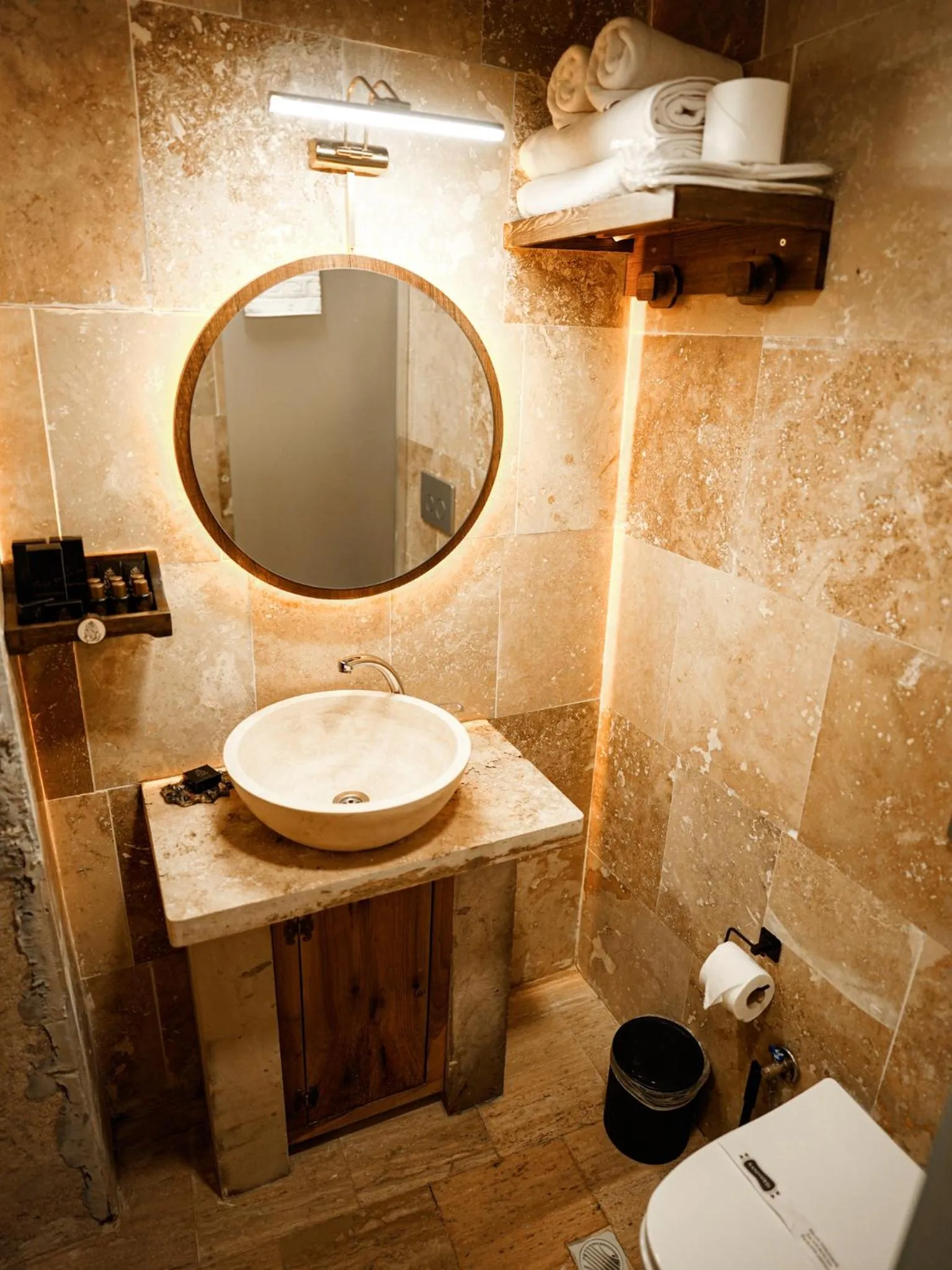 Toilet in Lost City Cappadocia