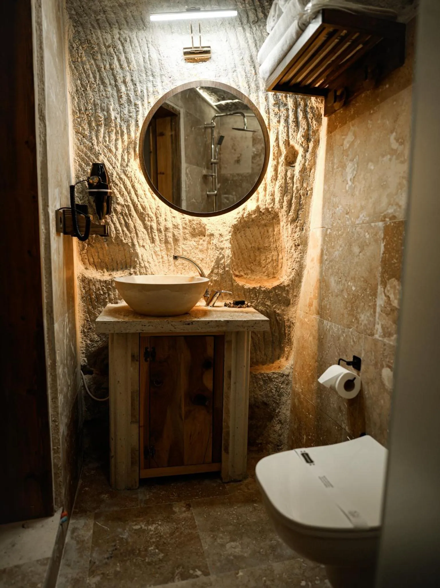 Shower in Lost City Cappadocia