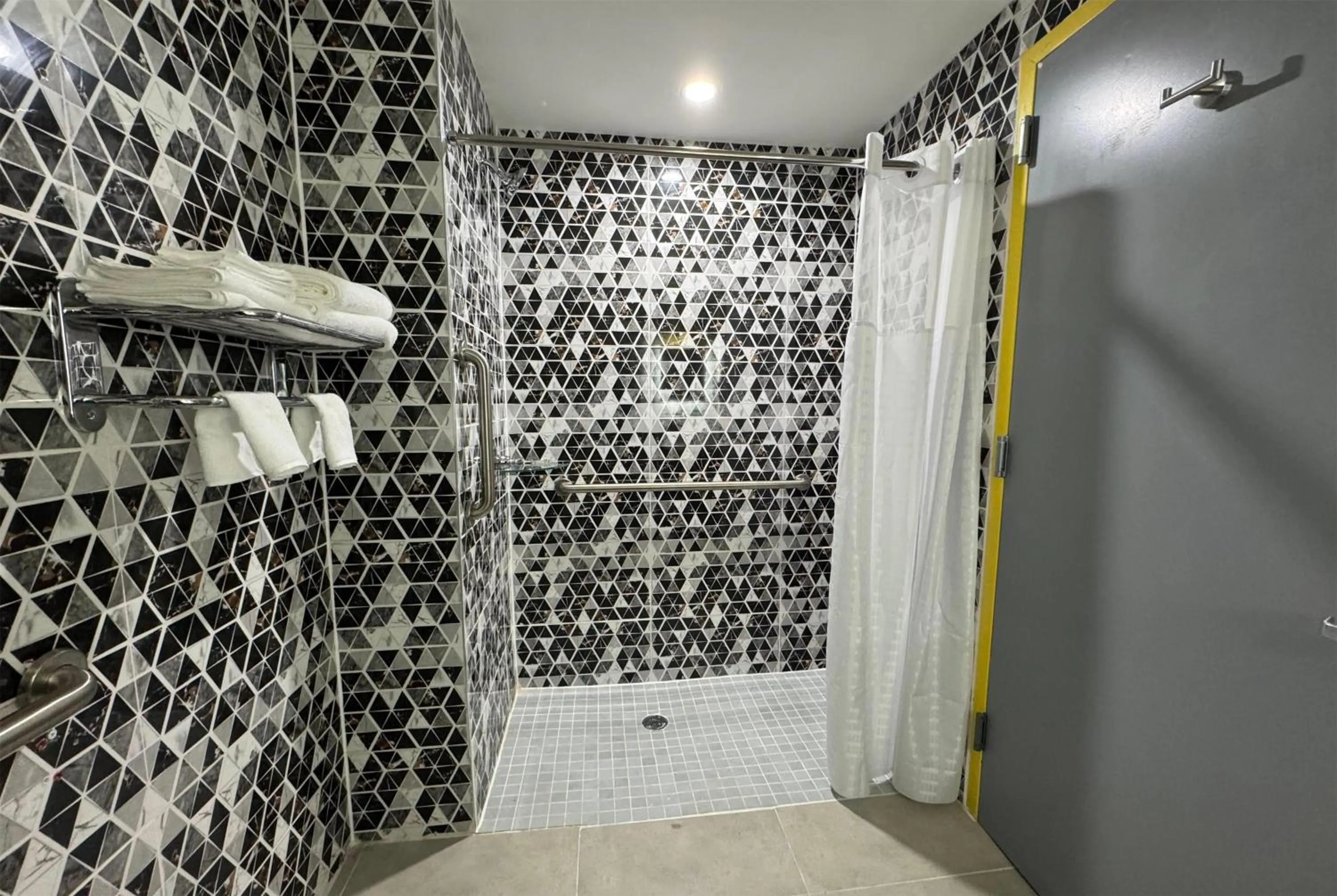 Bathroom in Days Inn by Wyndham New York Chinatown