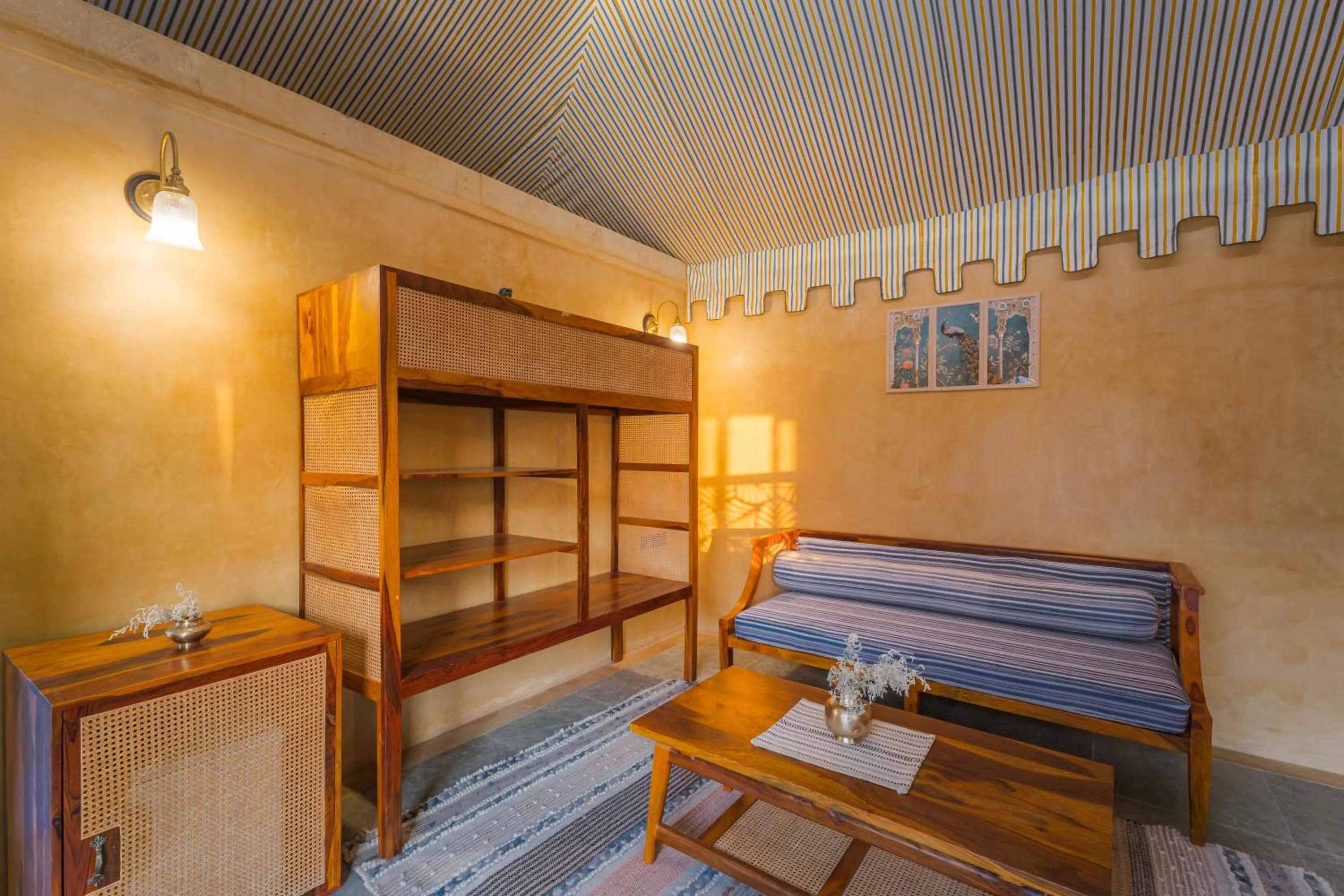 Living room in The Mama's Resort & Camp