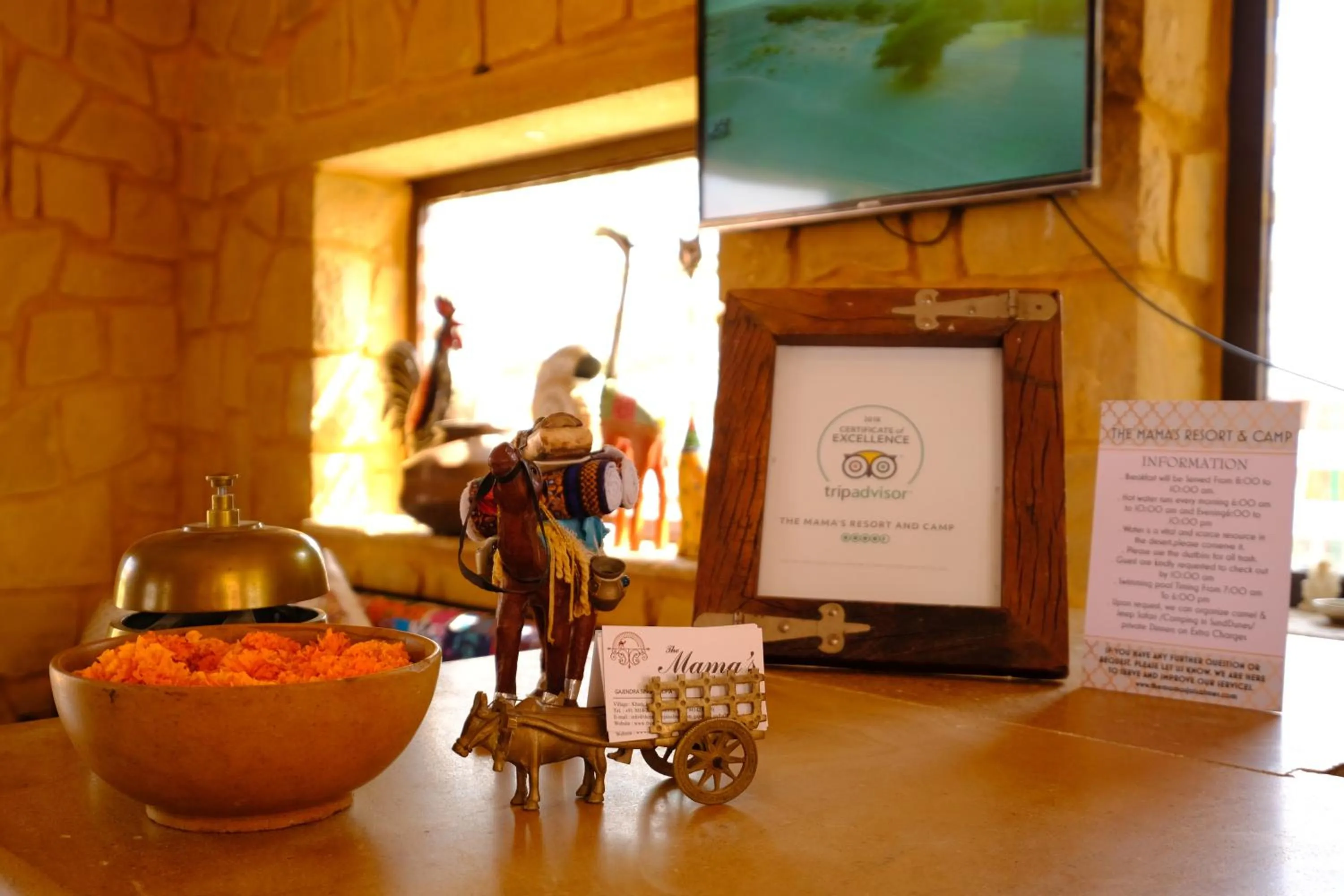 Decorative detail in The Mama's Resort & Camp