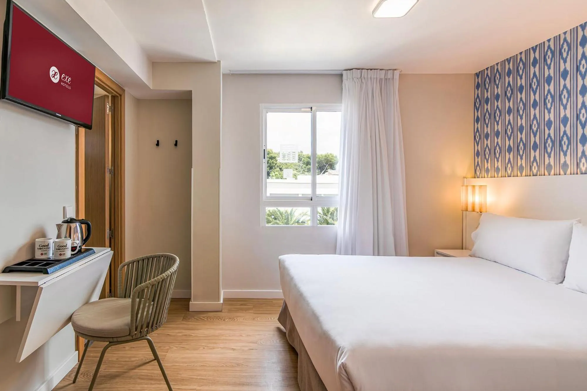 Bed in Exe Portals Nous