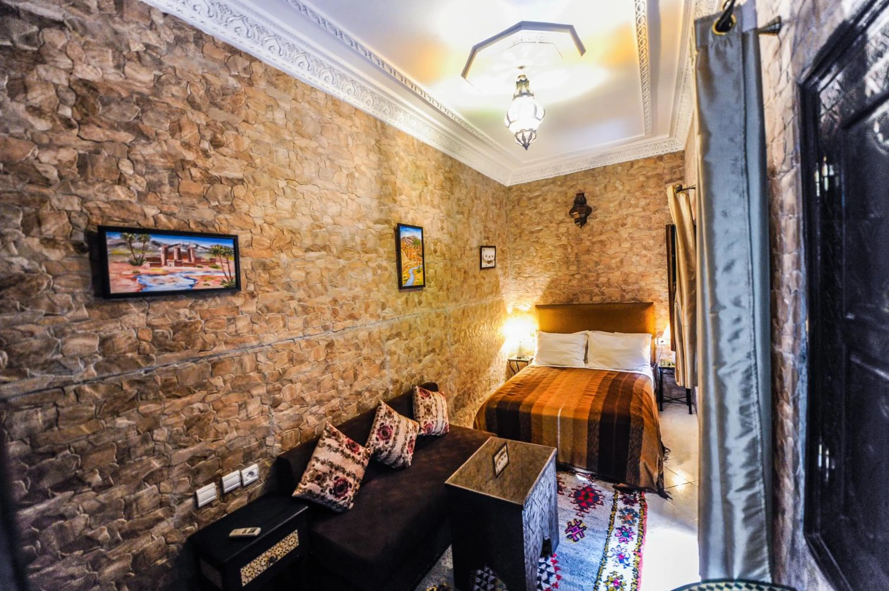 Bedroom, Bed in Riad Errabii & Spa