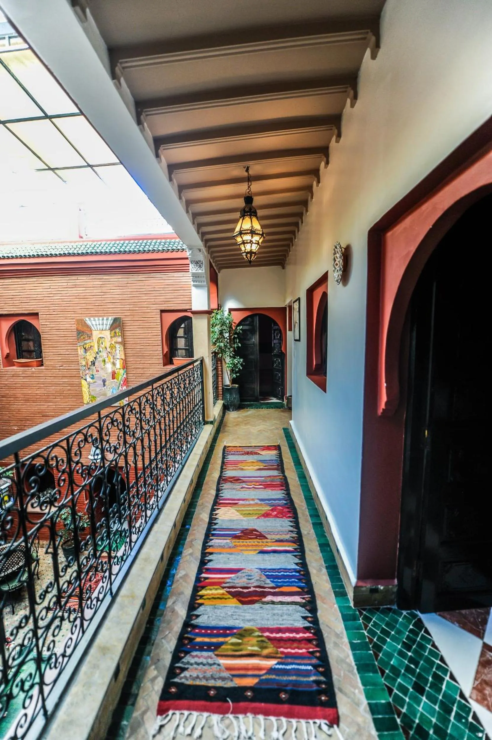 Balcony/Terrace in Riad Errabii & Spa