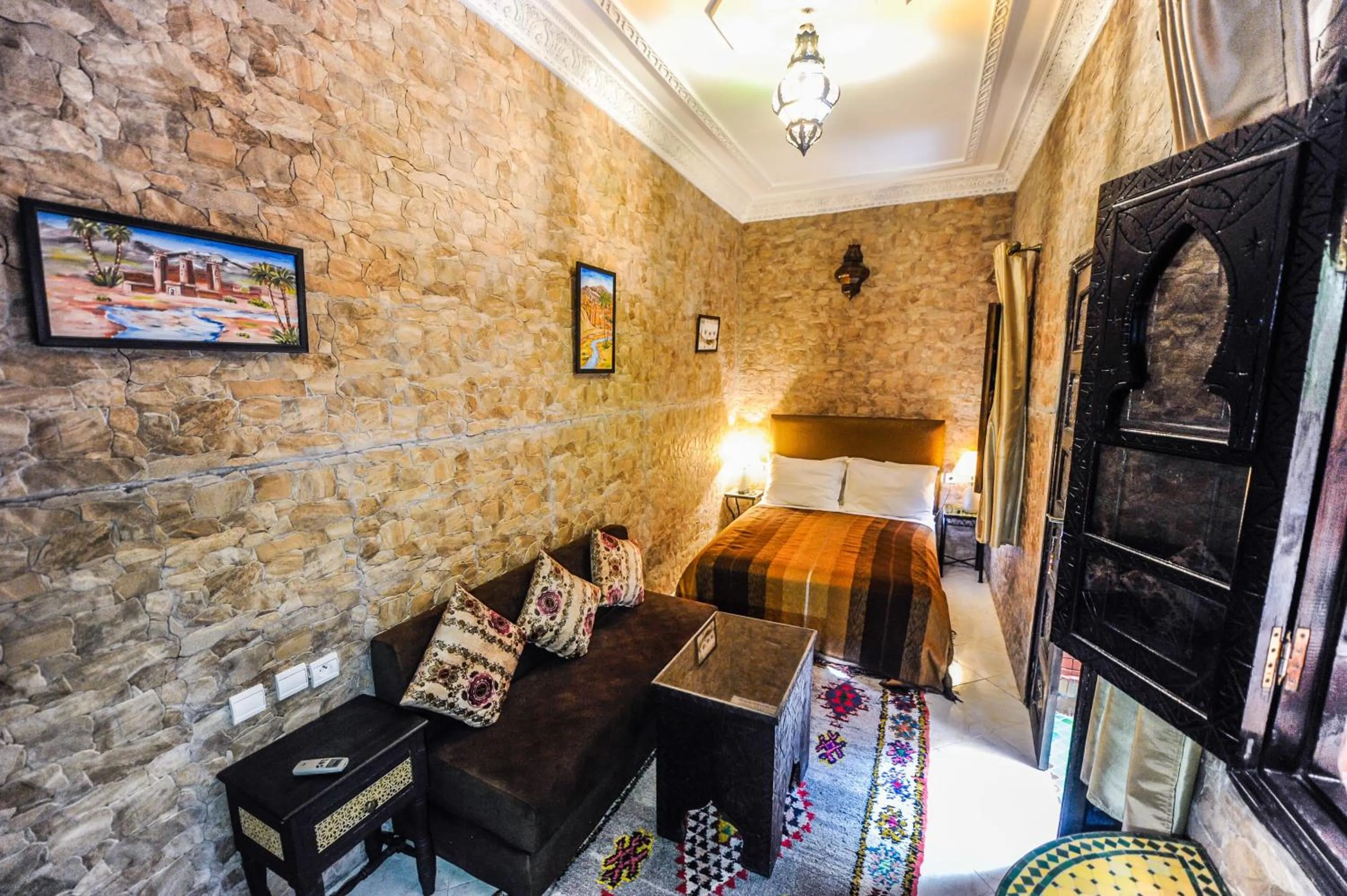 Bedroom, Bed in Riad Errabii & Spa