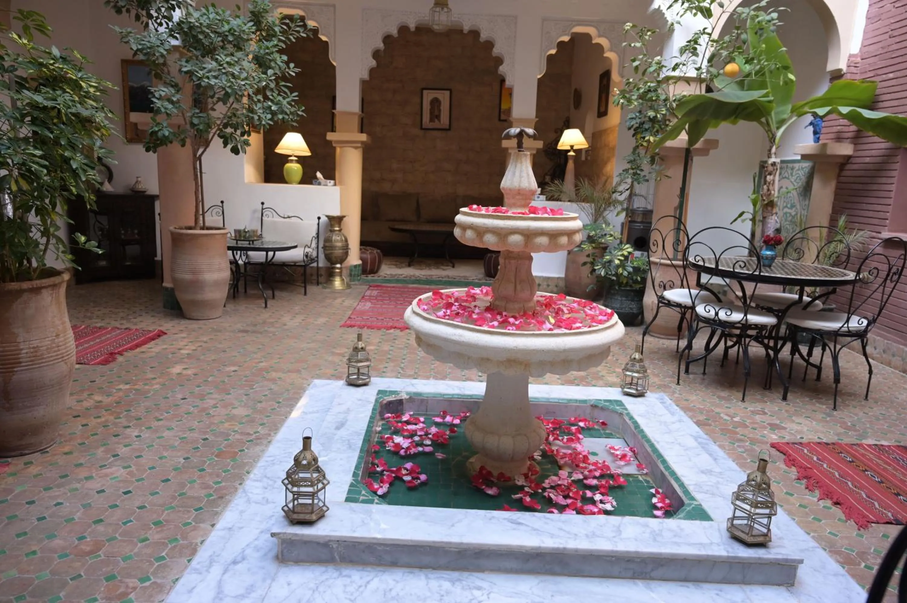 Patio in Riad Errabii & Spa